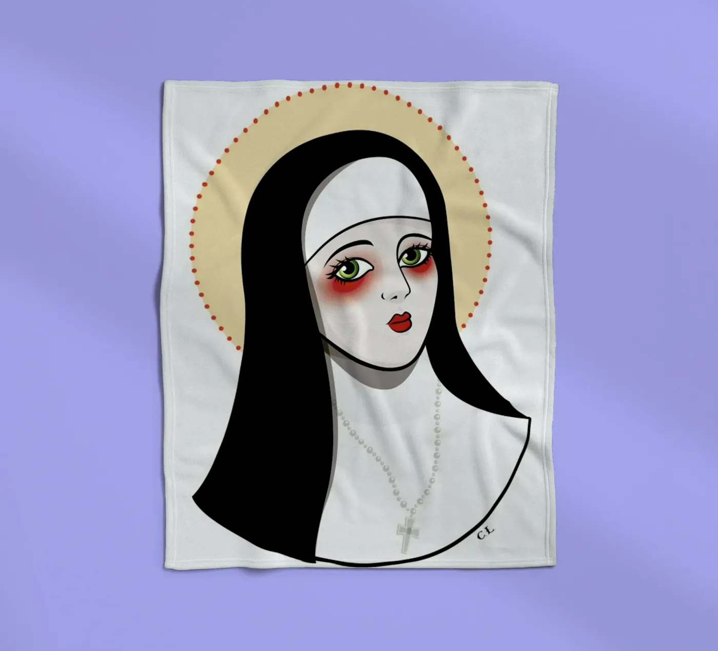 Nun coperta in pile da Killer Wolf