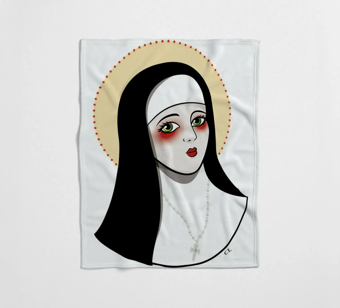 Nun coperta in pile da Killer Wolf