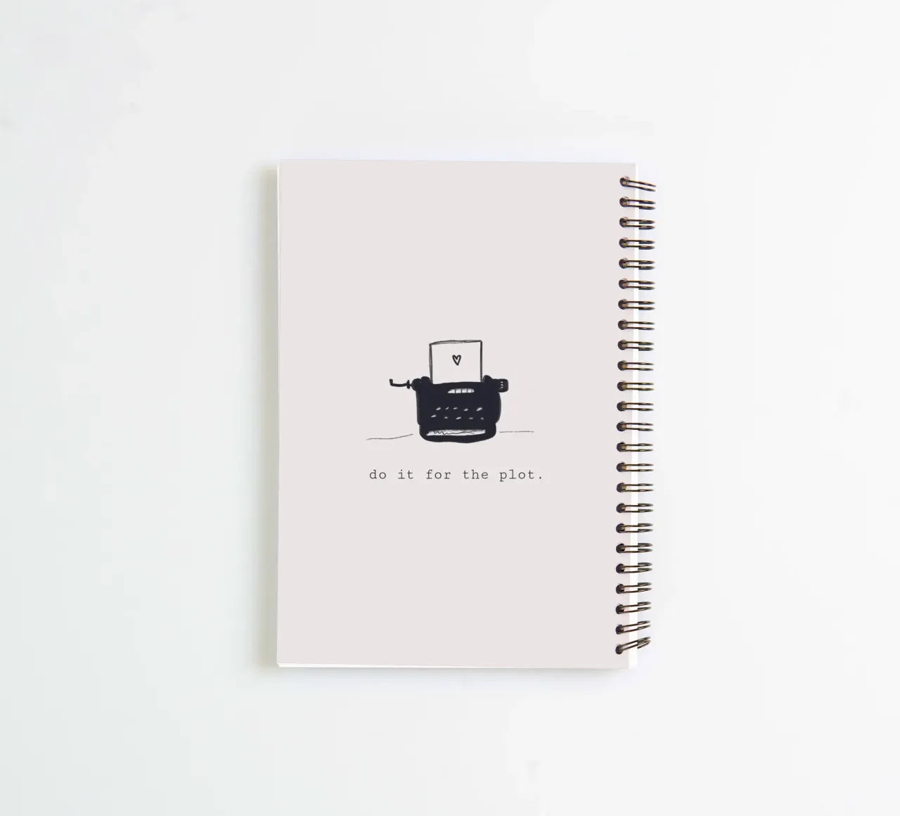 Do it for the plot spiral notebook by atelier-lorem