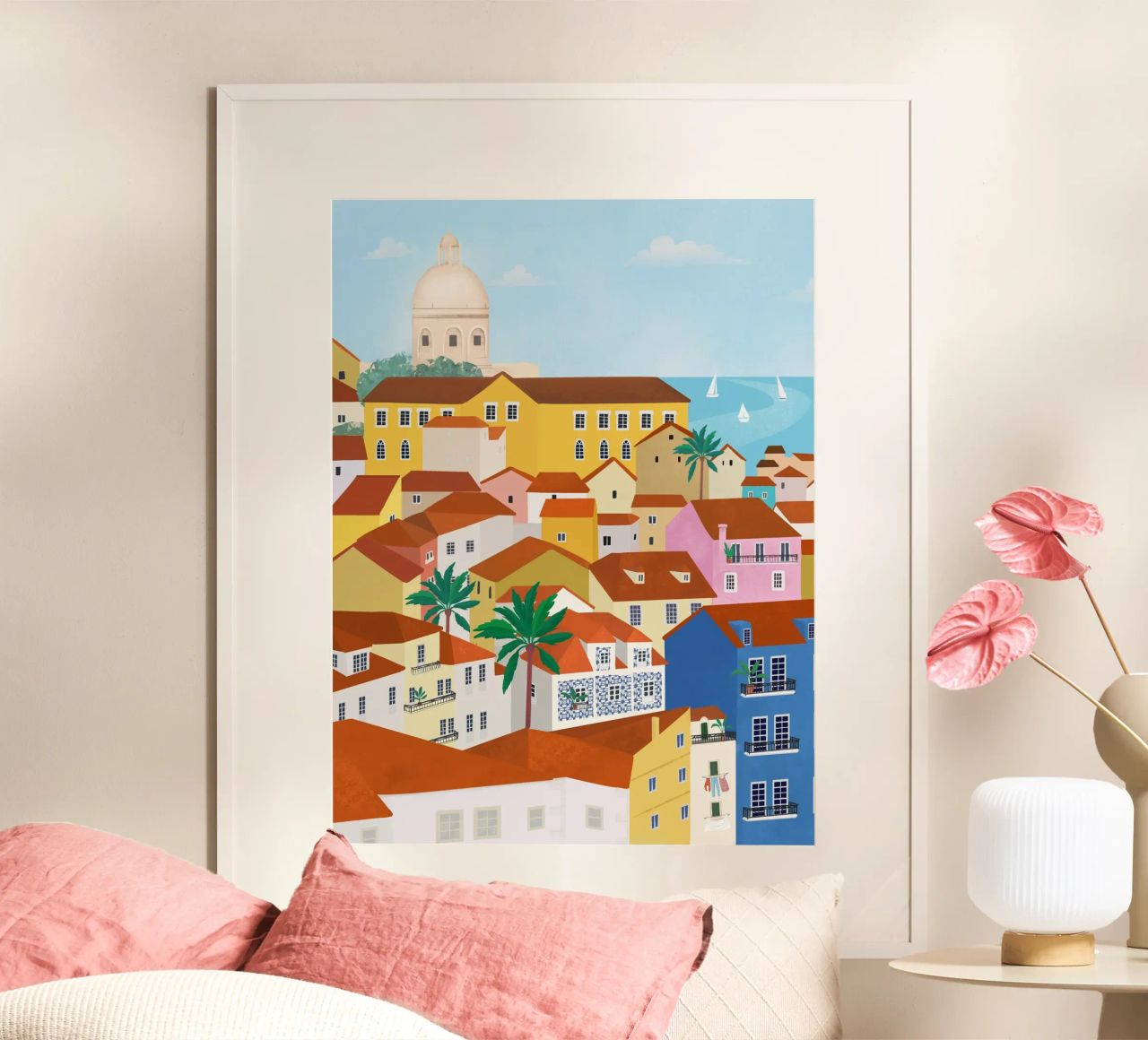 Lisbonne poster de Petra Lizde
