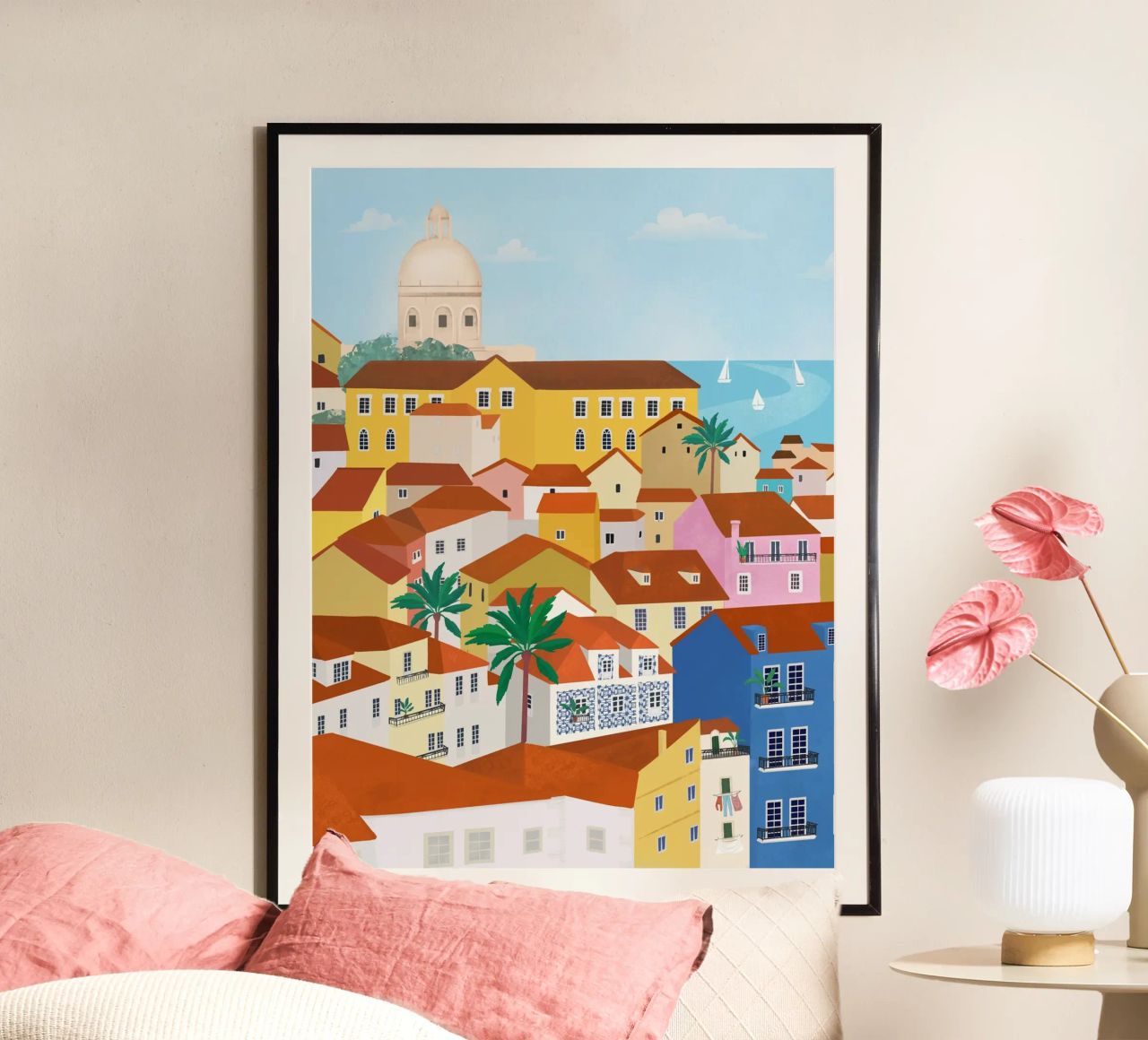 Lisbonne poster de Petra Lizde