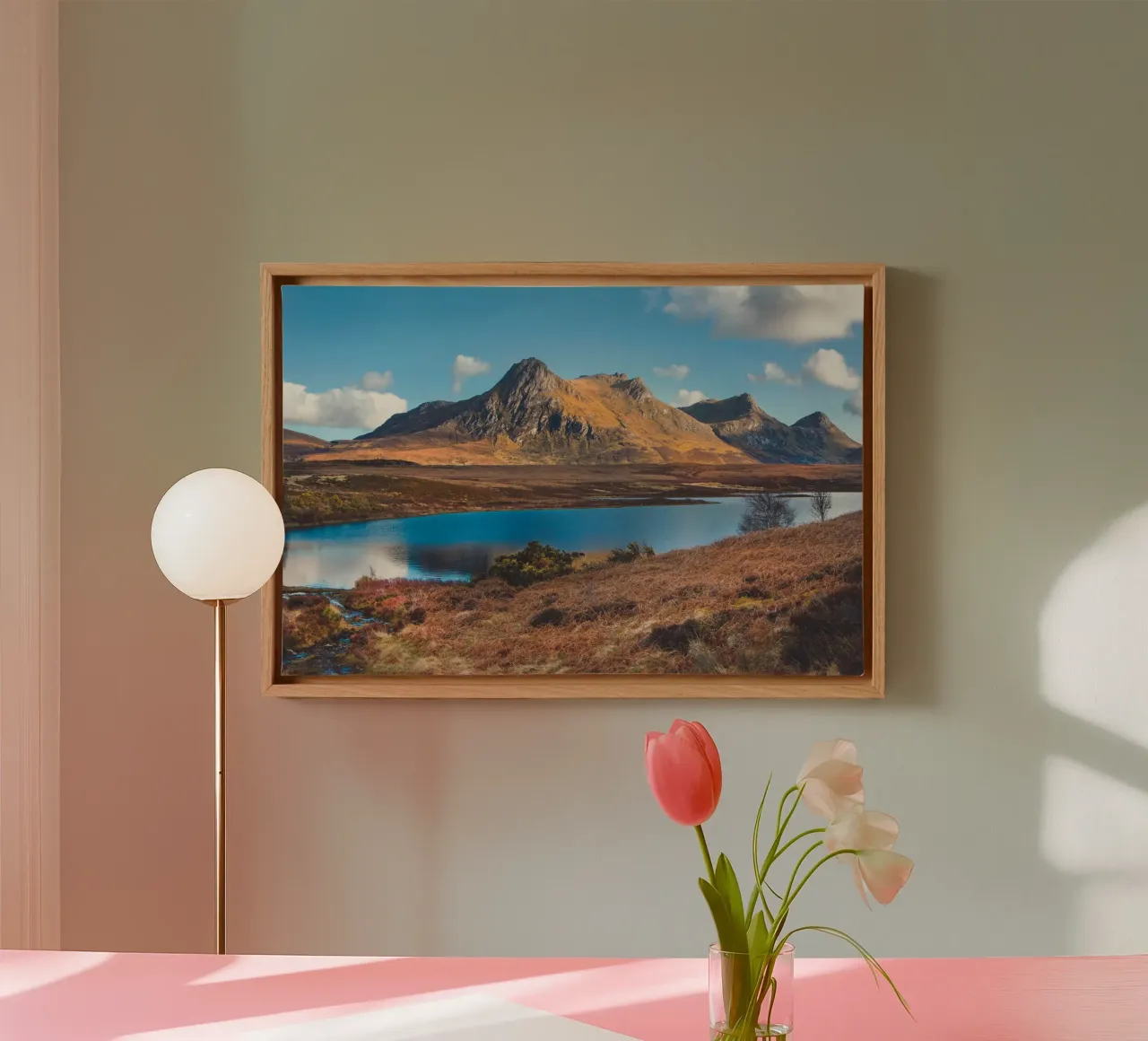 Ben Loyal canvas met Baklijst van Dave Hare Photography