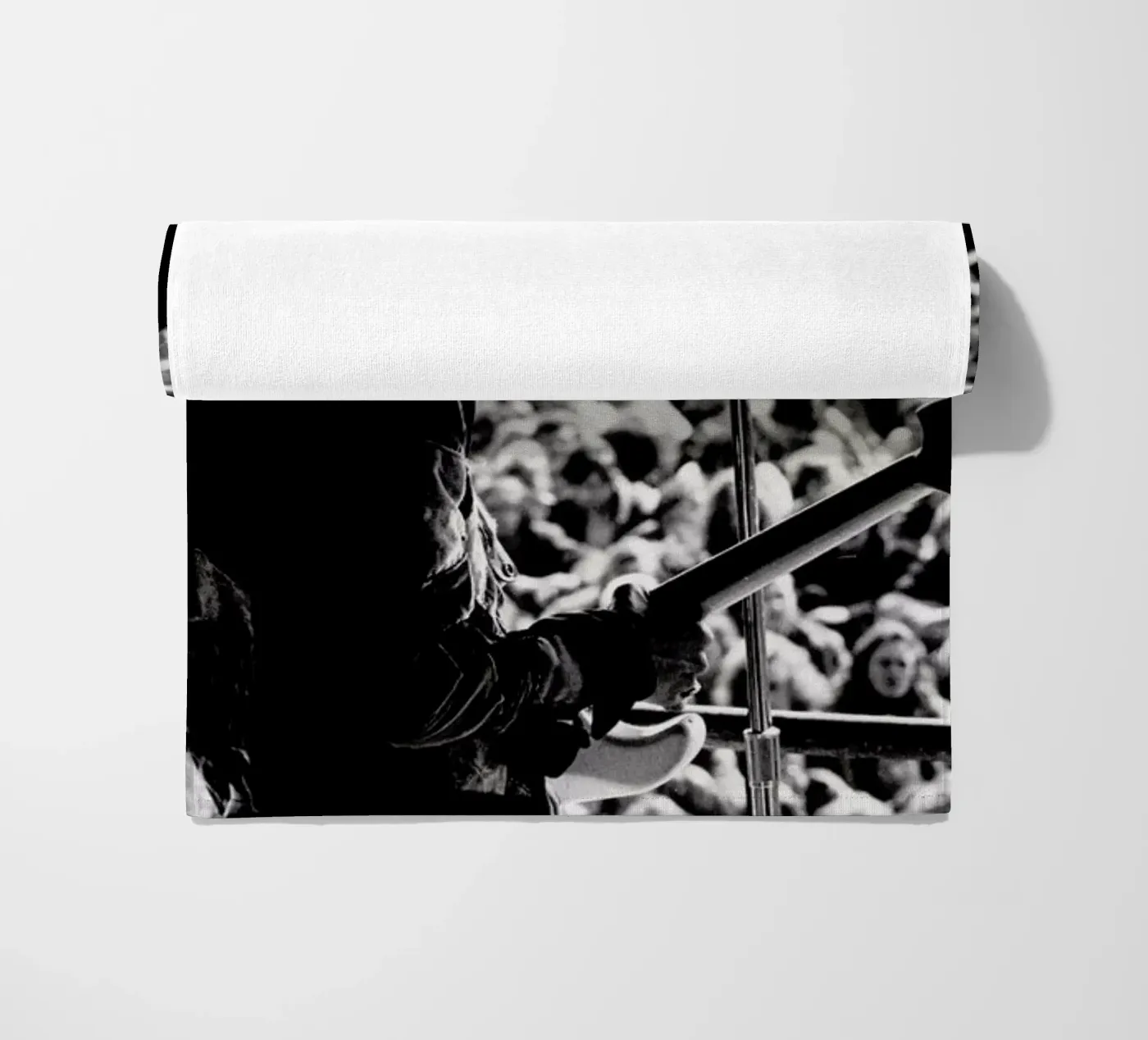 Jimi Hendrix beach towel by Gallery Print and Art Limited