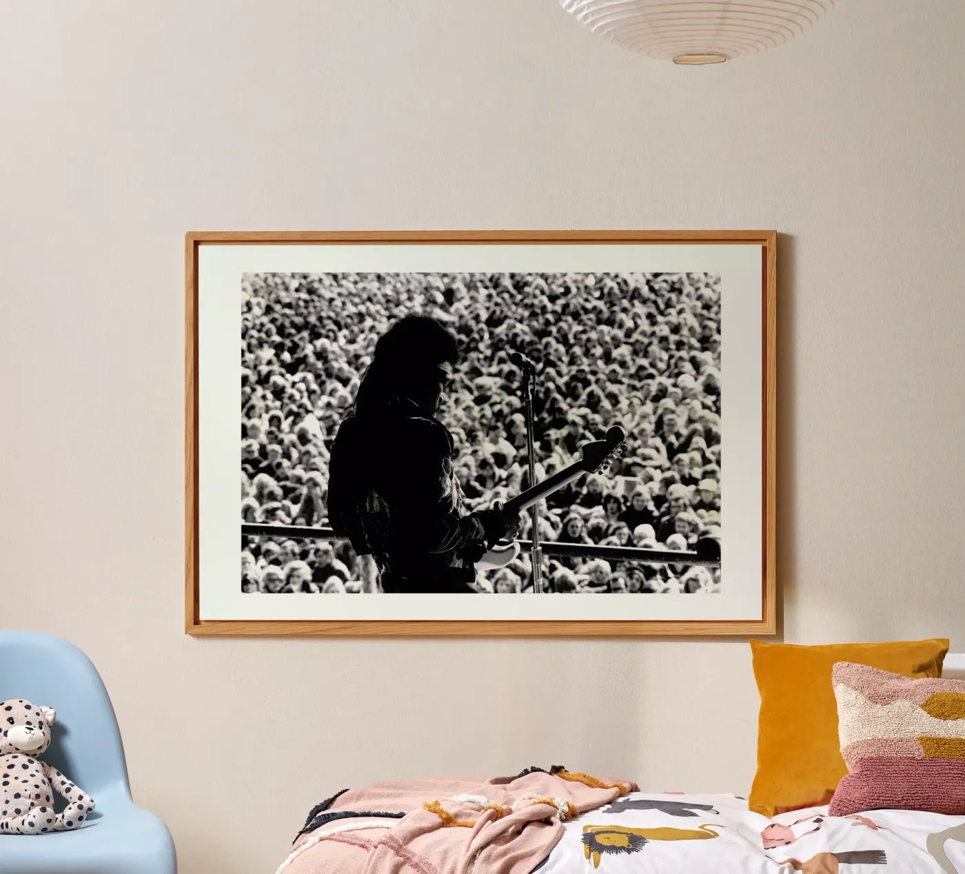 Jimi Hendrix forex plate by Vintage Photography Archive