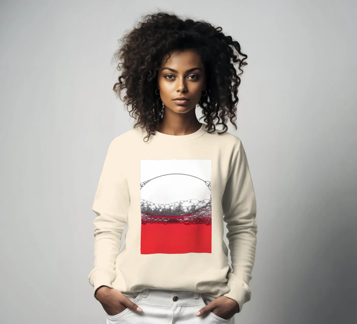 Bubbles sweatshirt van Dave Hare Photography