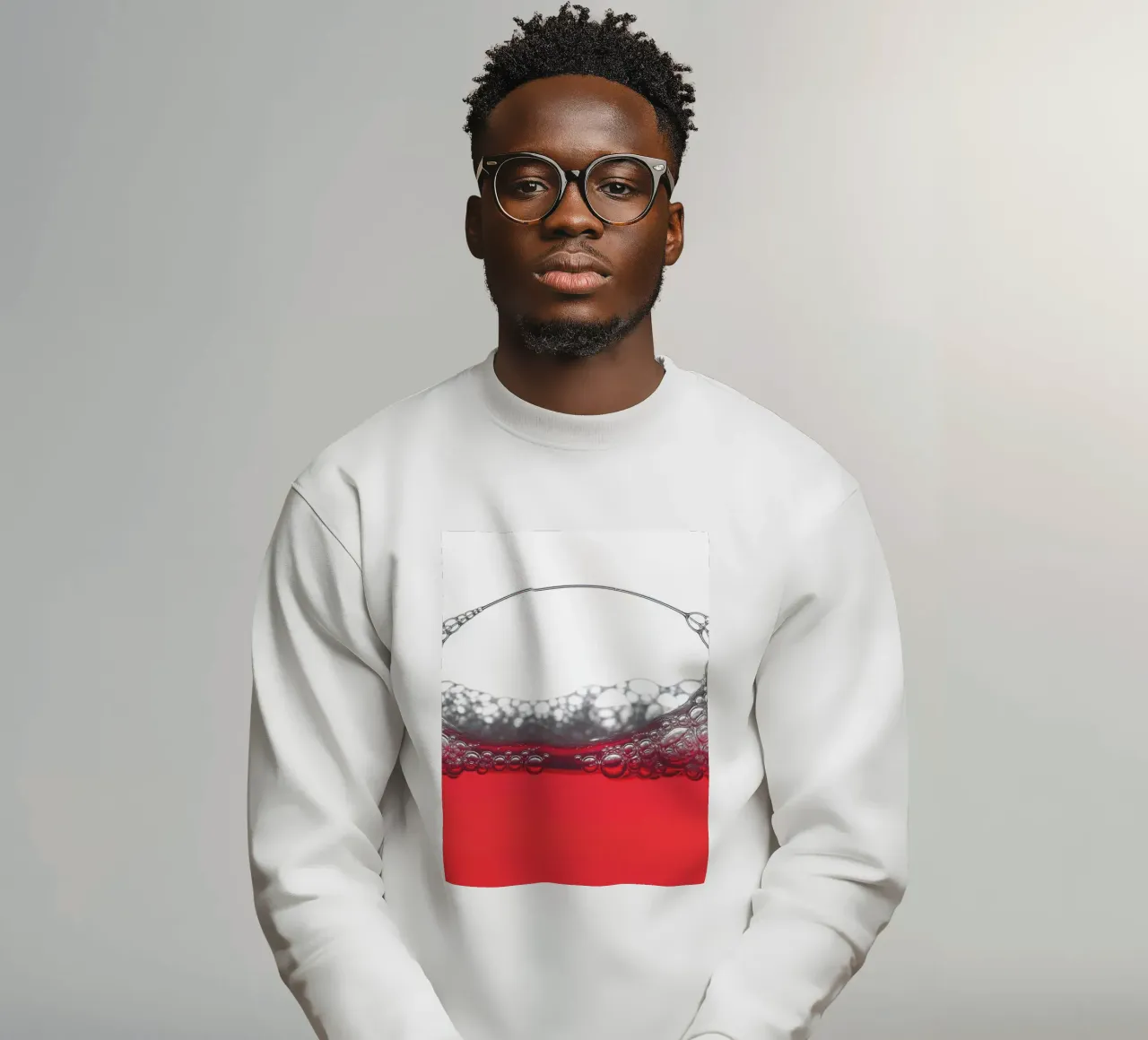 Bubbles felpa da Dave Hare Photography