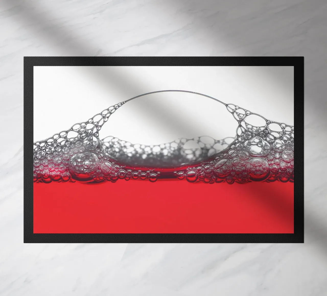 Bubbles Fußmatte von Dave Hare Photography