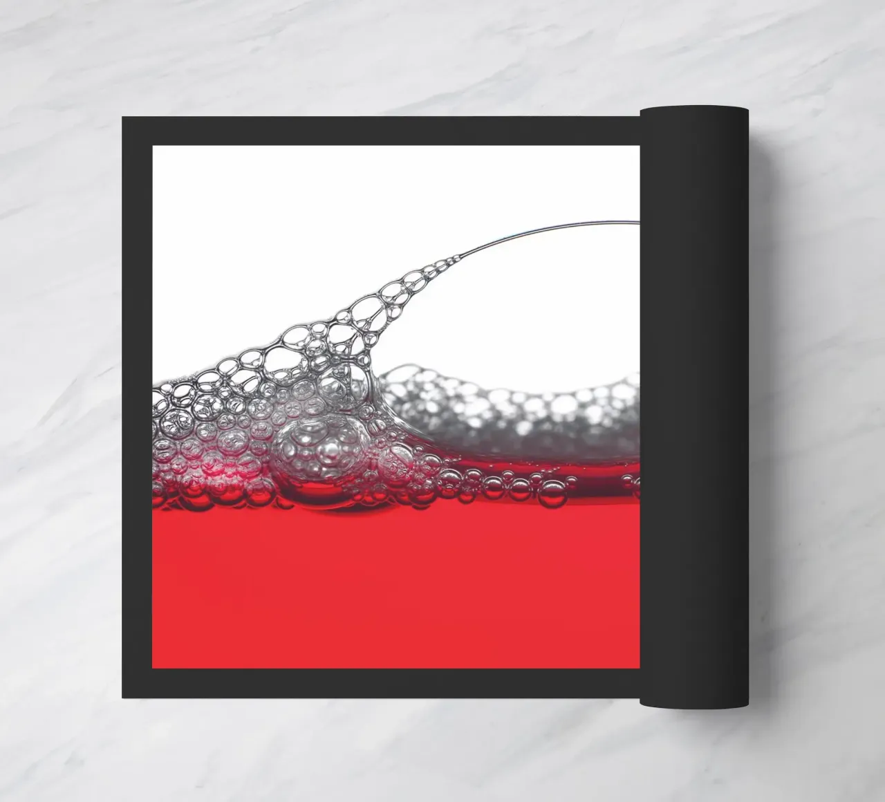 Bubbles Fußmatte von Dave Hare Photography