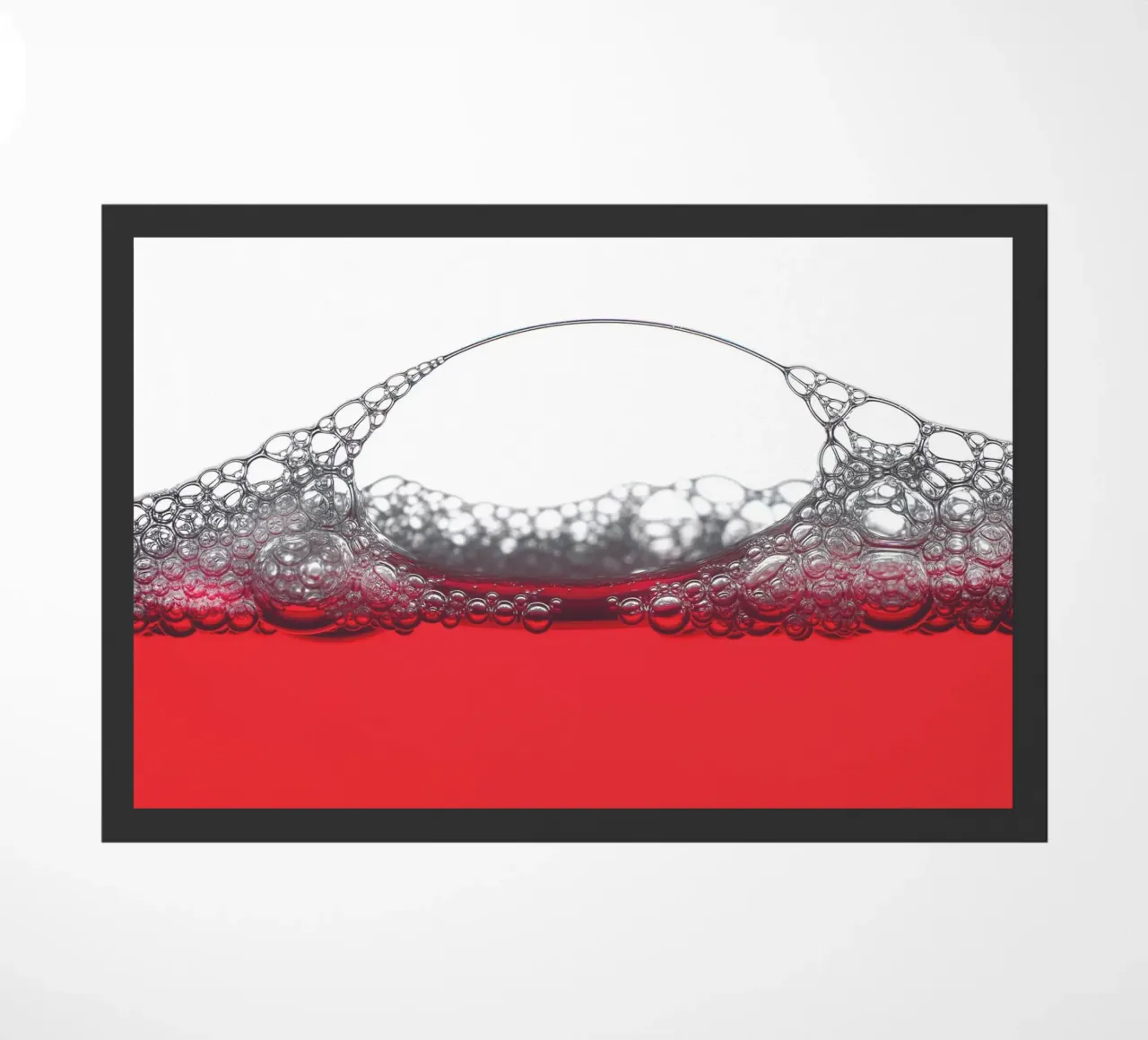 Bubbles Fußmatte von Dave Hare Photography