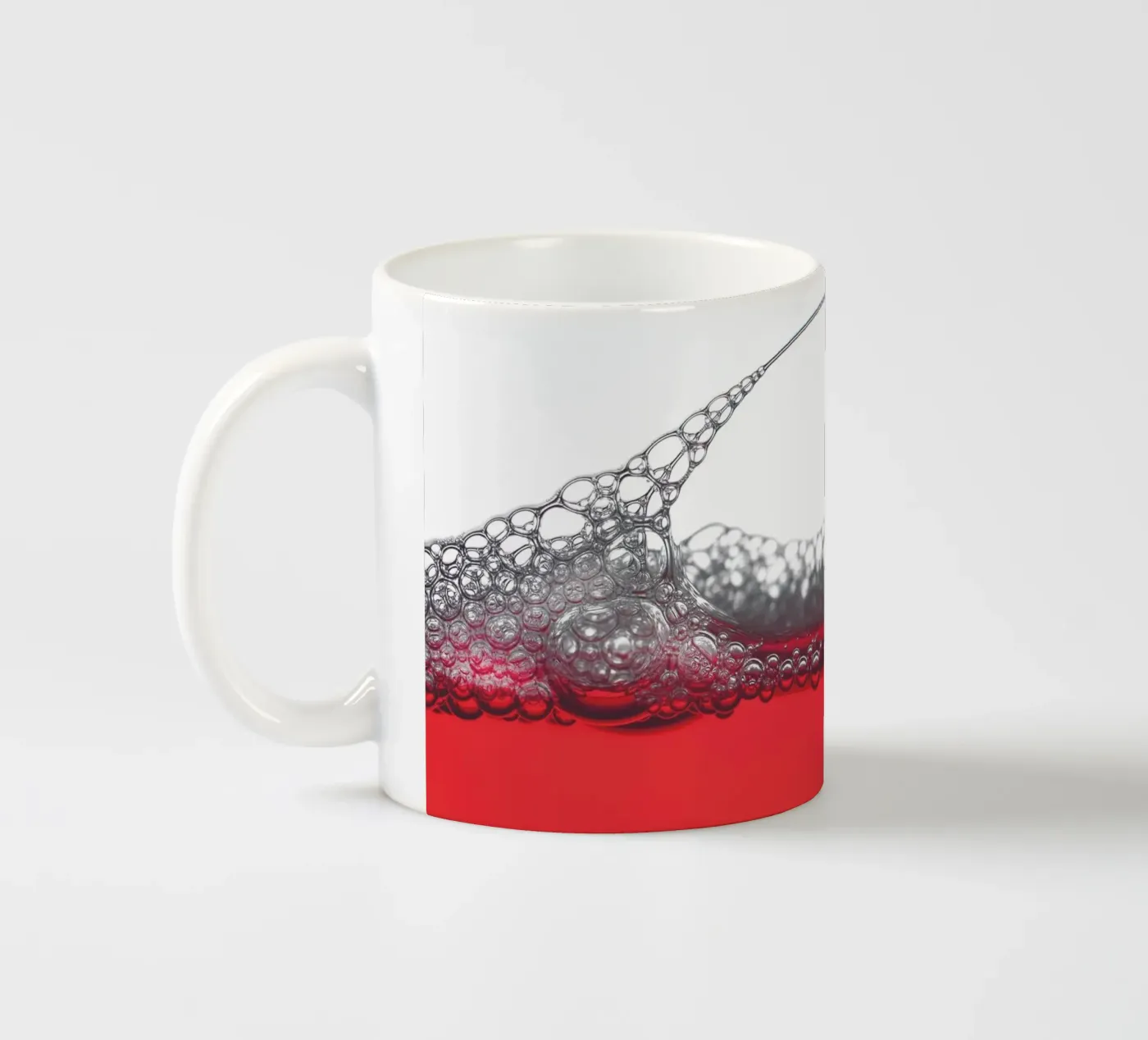 Bubbles ceramic mug by Dave Hare Photography