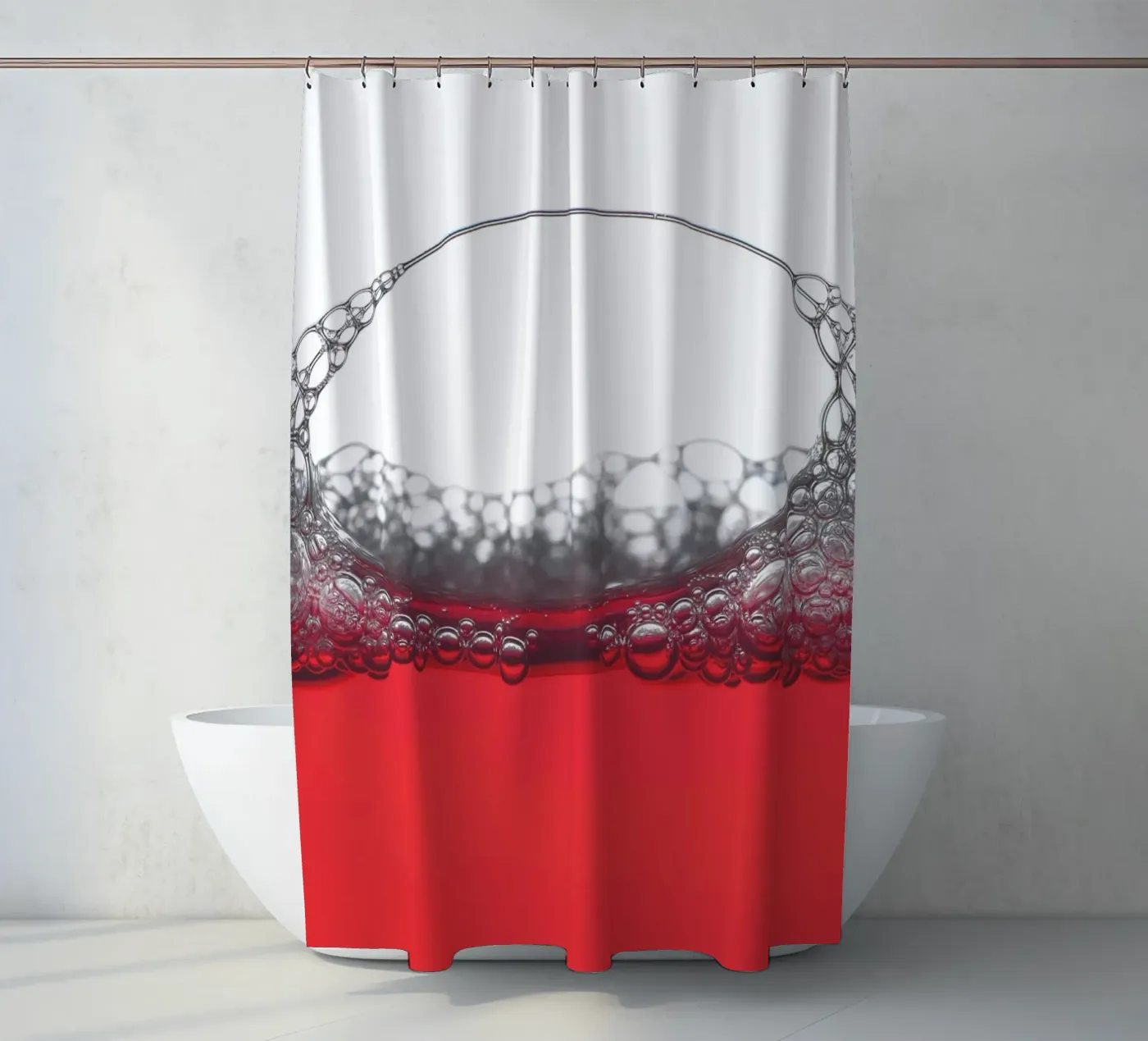 Bubbles Duschvorhang von Dave Hare Photography