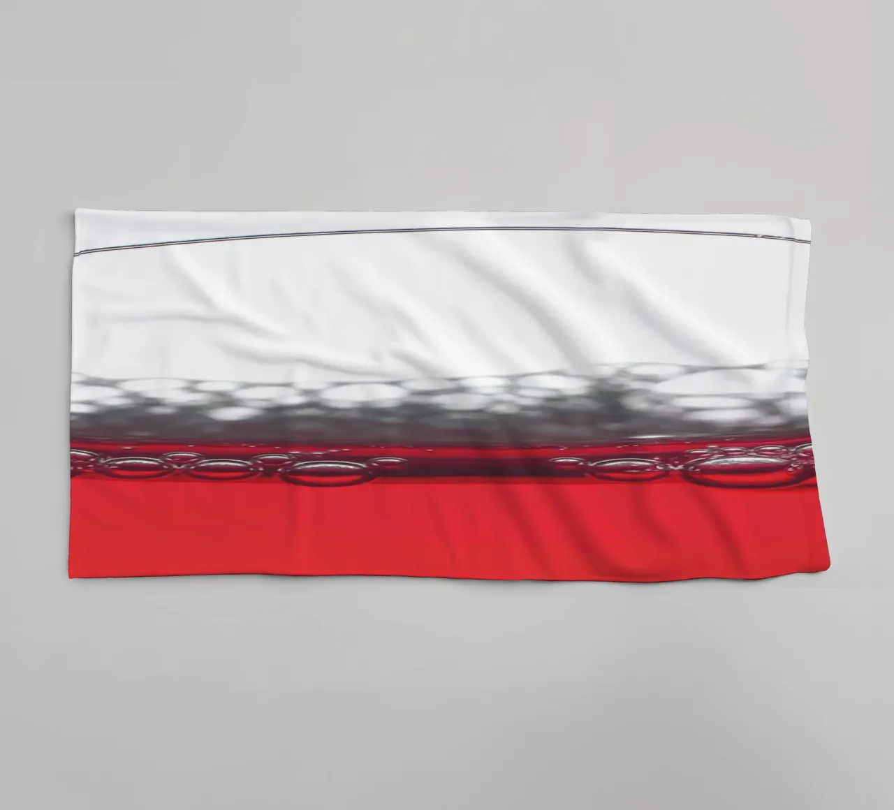 Bubbles badhanddoek van Dave Hare Photography