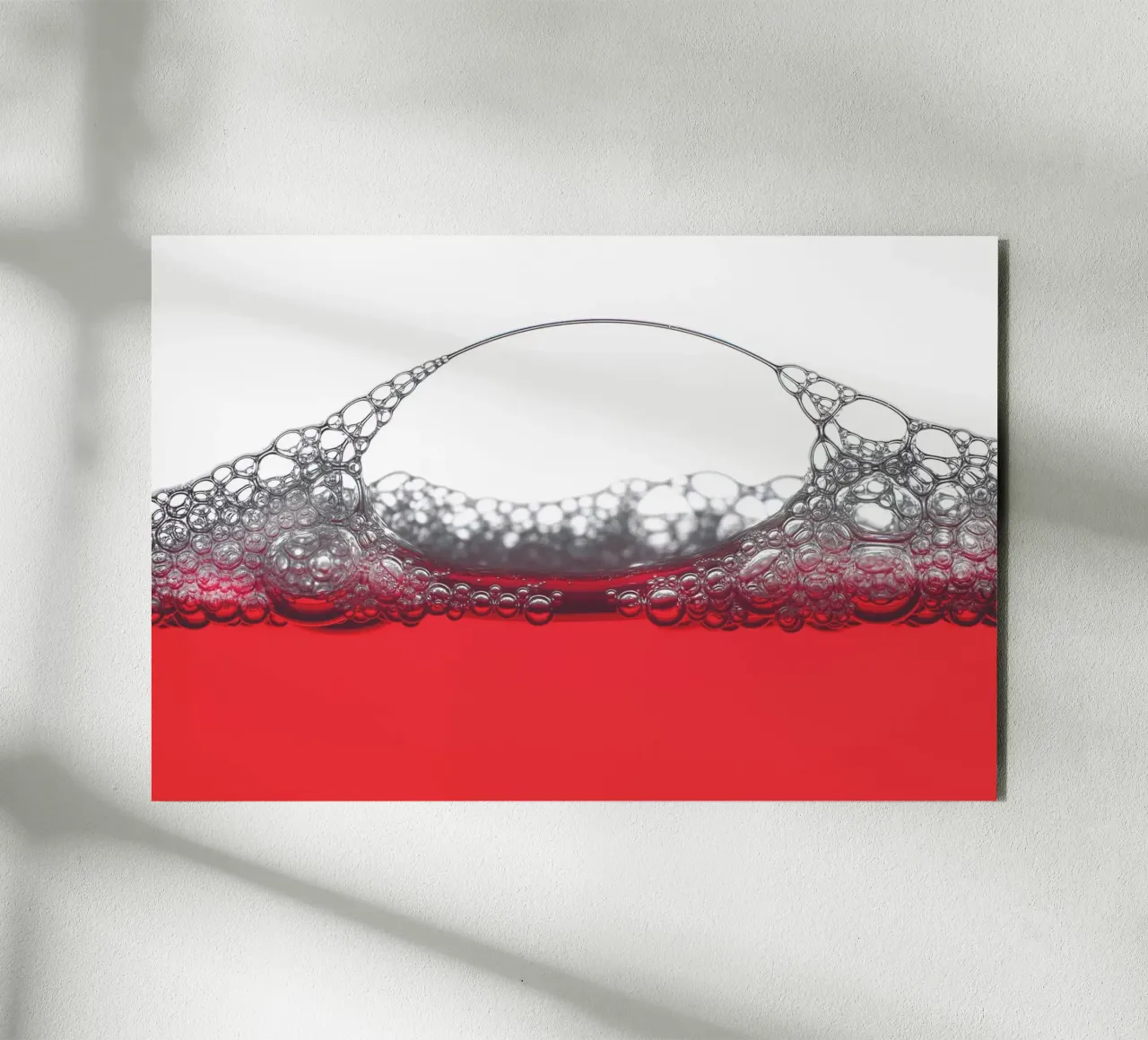Bubbles alluminio dibond da Dave Hare Photography