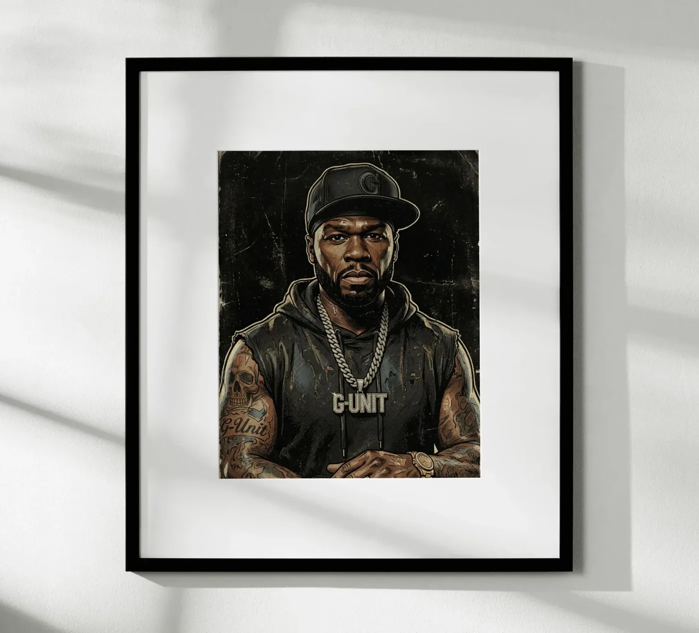 der Rapper 50 Cent Poster von Alter Ego