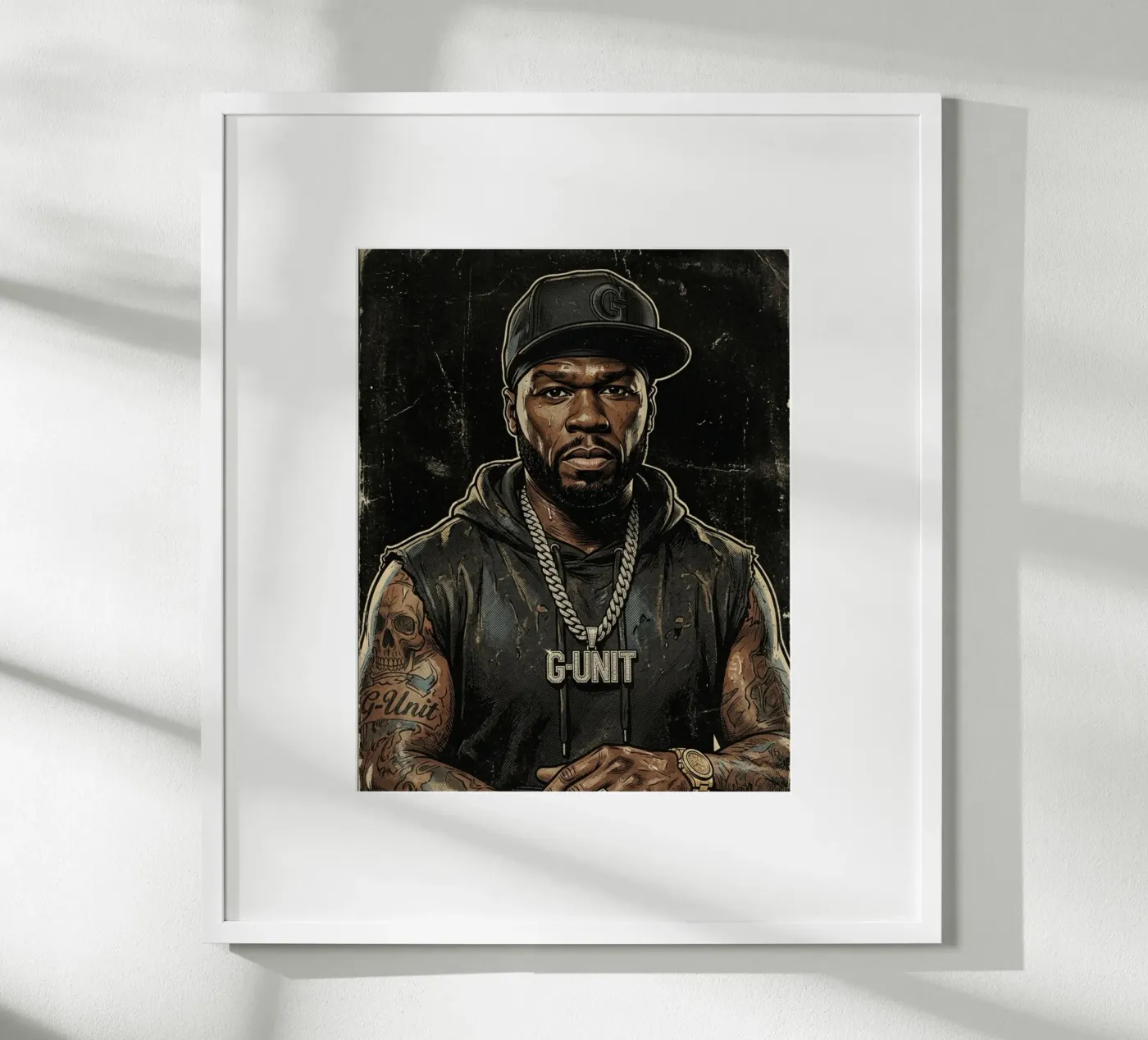 der Rapper 50 Cent Poster von Alter Ego