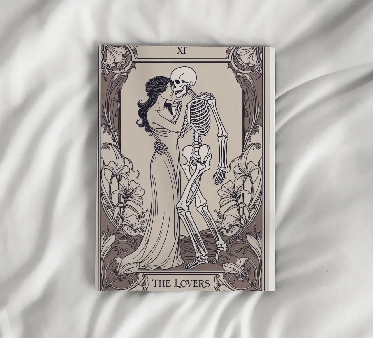 The Lovers: Eternal Passion Across Time notebook by Mystique & Muse