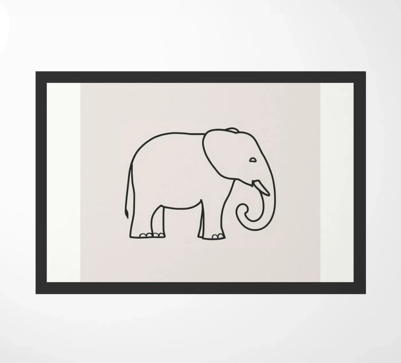 ELEPHANT Fußmatte von Bojasweet