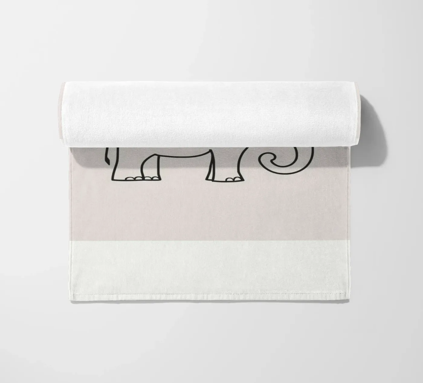 ELEPHANT beach towel by Bojasweet