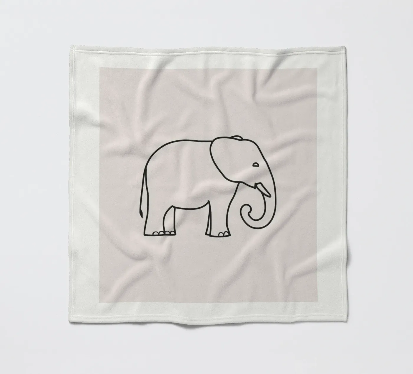 ELEPHANT Fleecedecke von Bojasweet