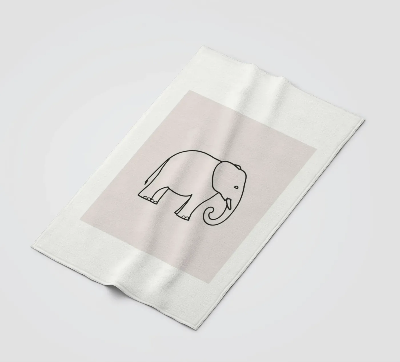 ELEPHANT Fleecedecke von Bojasweet