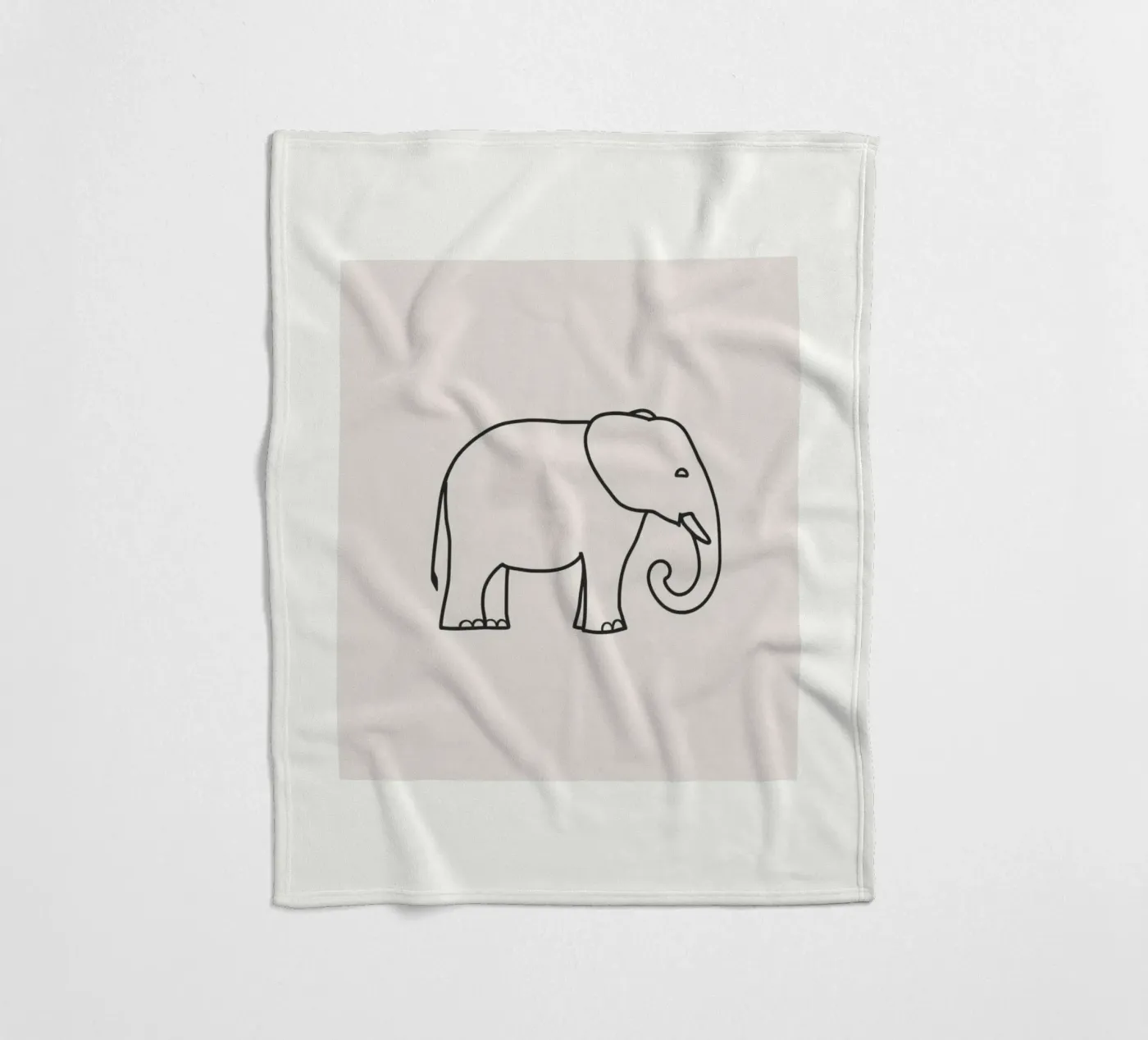 ELEPHANT Fleecedecke von Bojasweet