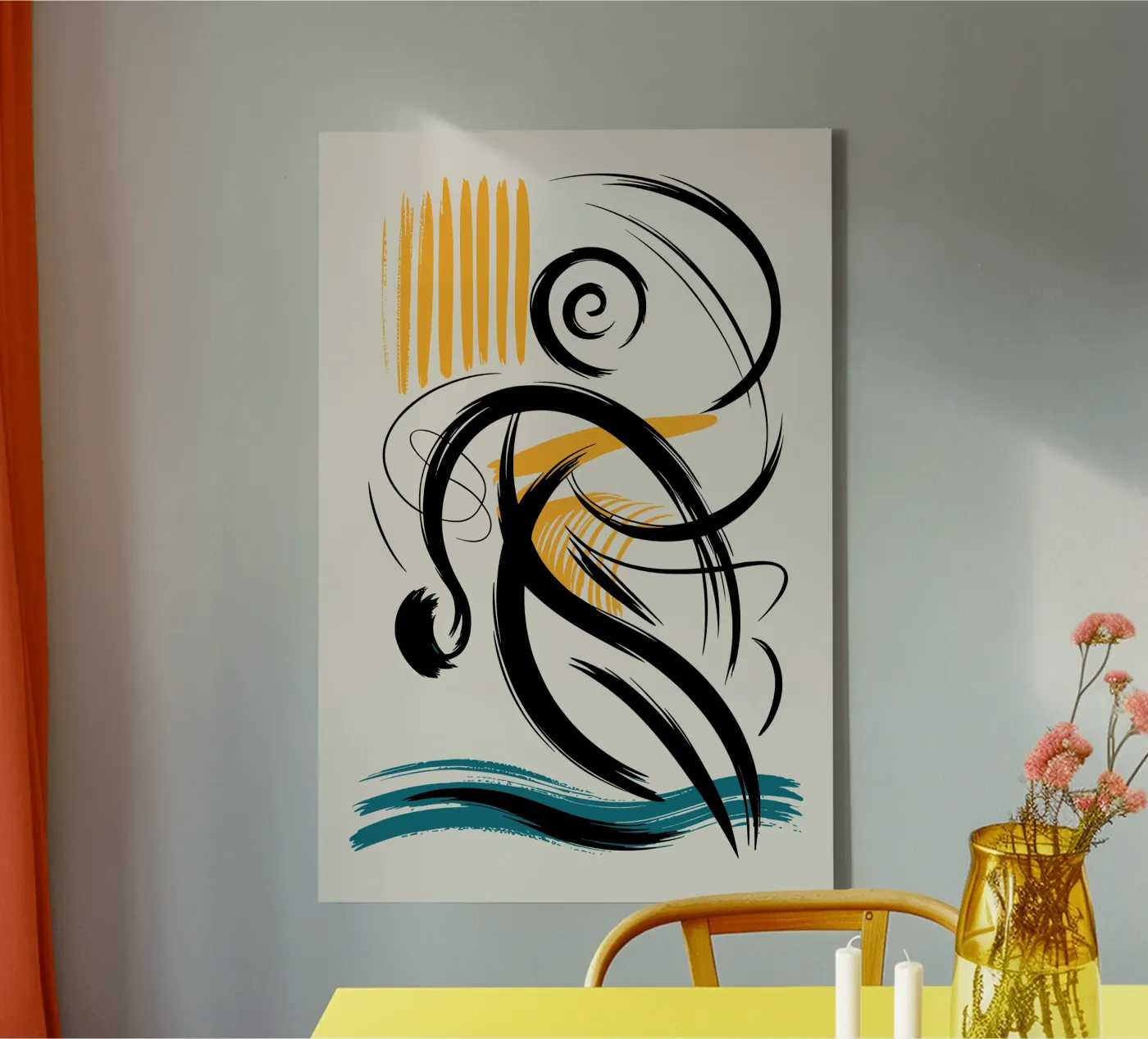 Bowling canvas by KellyAnna