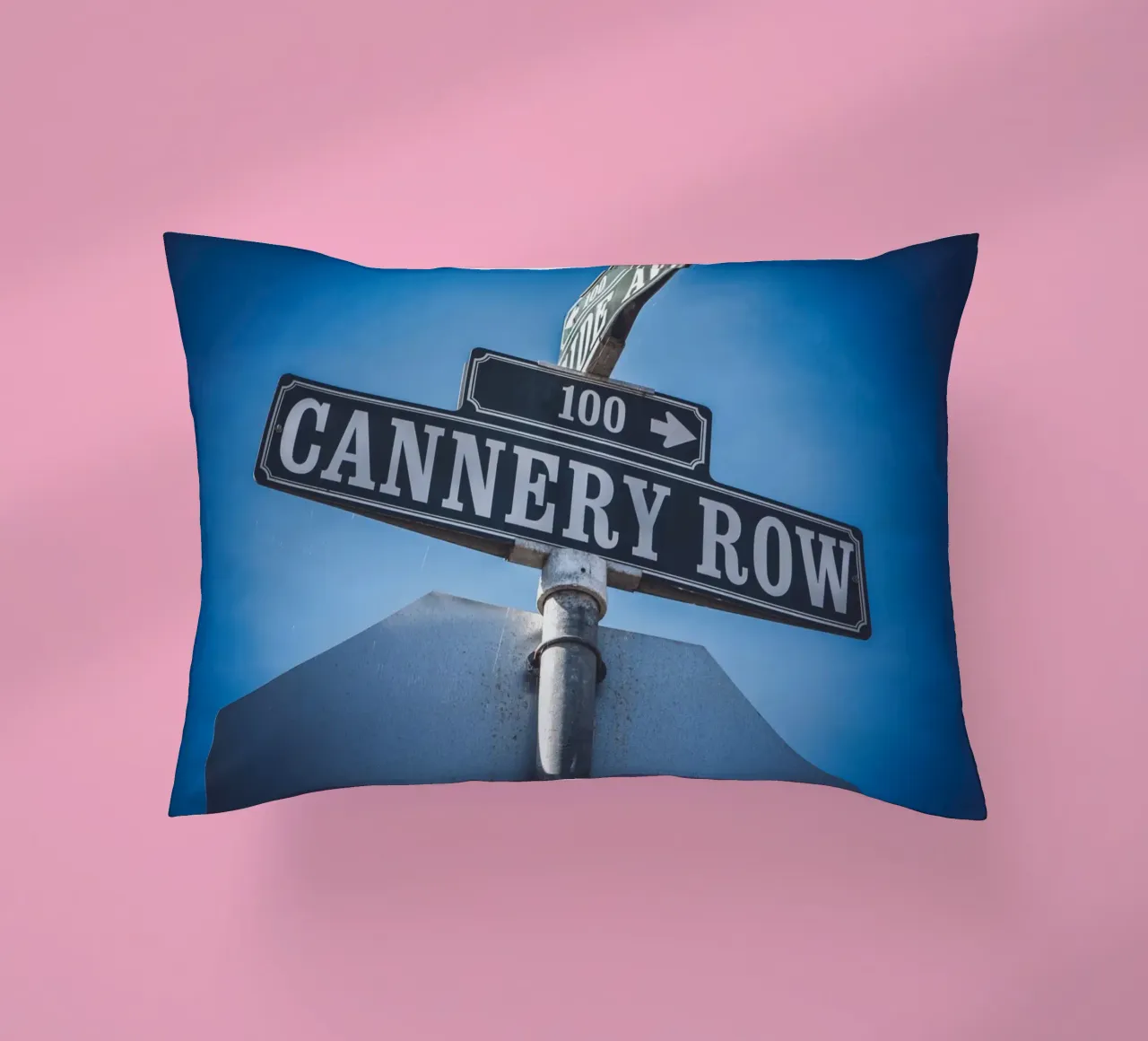 Cannery Row cuscino da Dave Hare Photography
