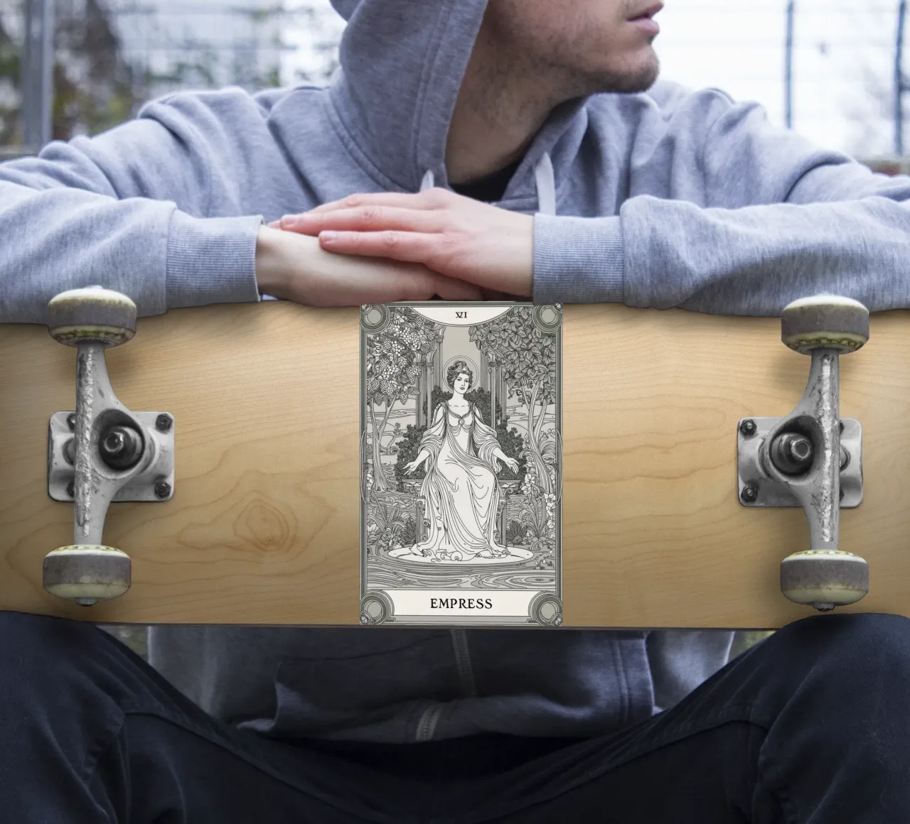 Die Kaiserin: Die göttliche Mutter des Überflusses Sticker von Mystique & Muse