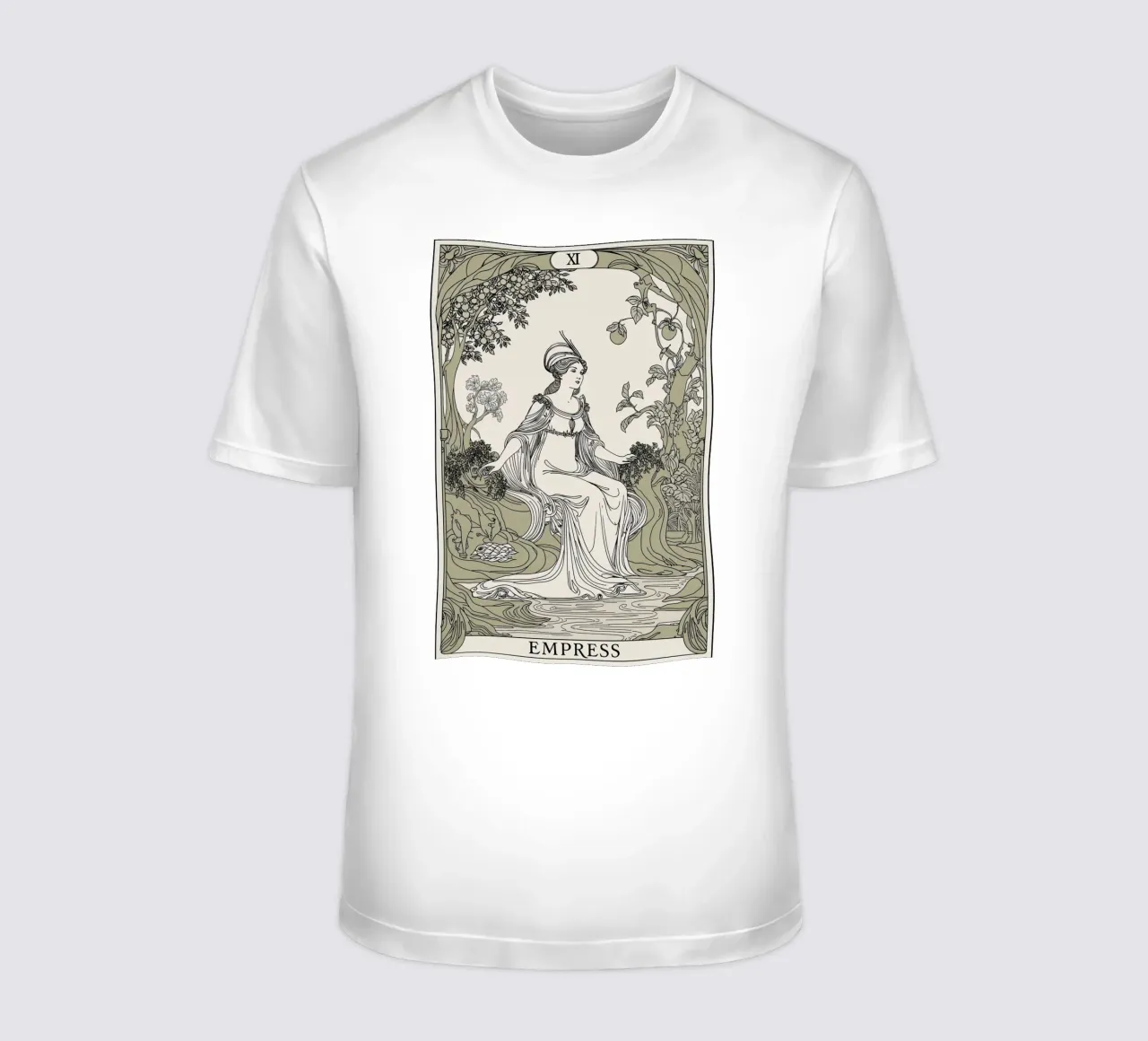 L'Impératrice : Gardienne de la nature et de l'abondance t-shirt de Mystique & Muse