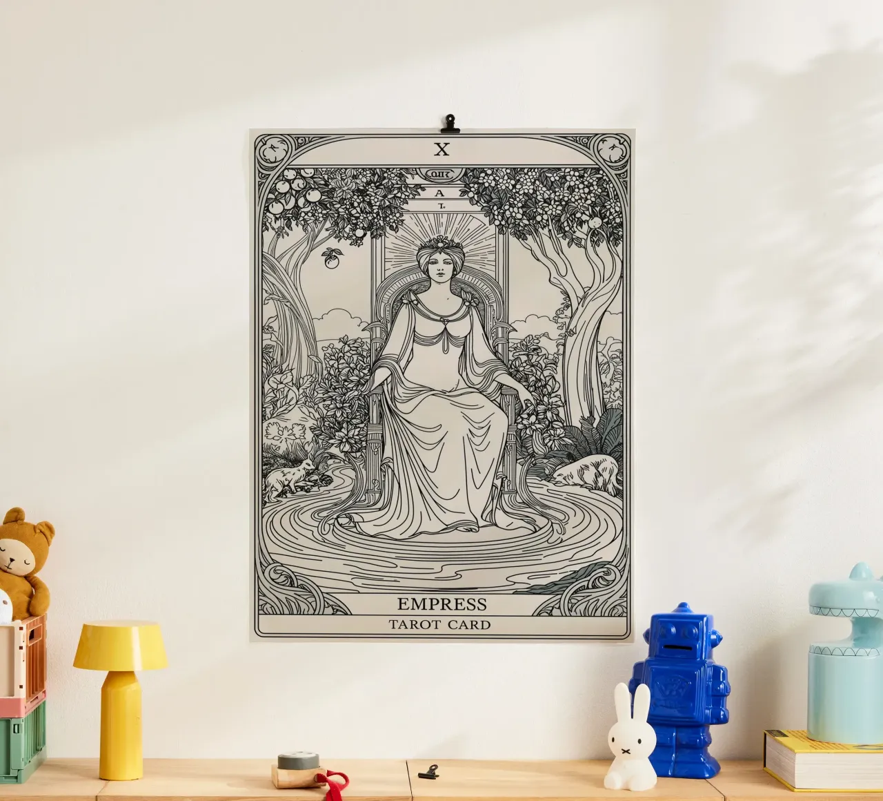 The Empress: Sovereign of Nature’s Abundance hahnemühle by Mystique & Muse