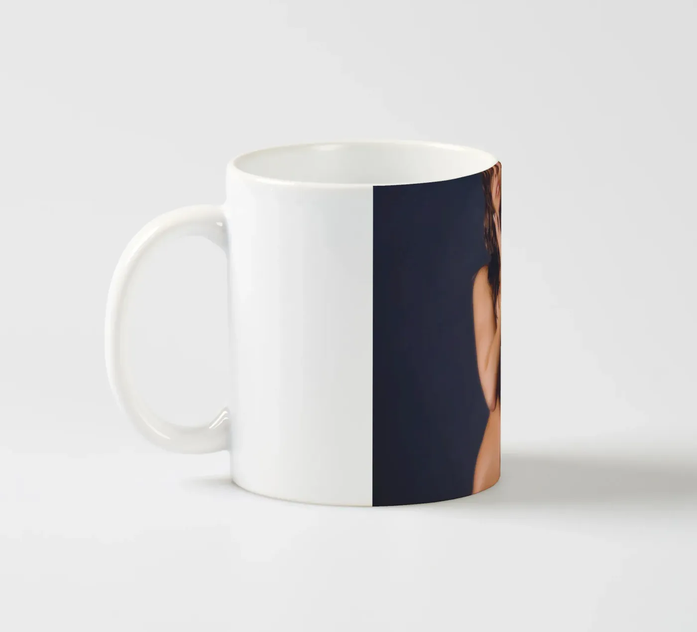 Adele-X ceramic mug by Dave Hare Photography