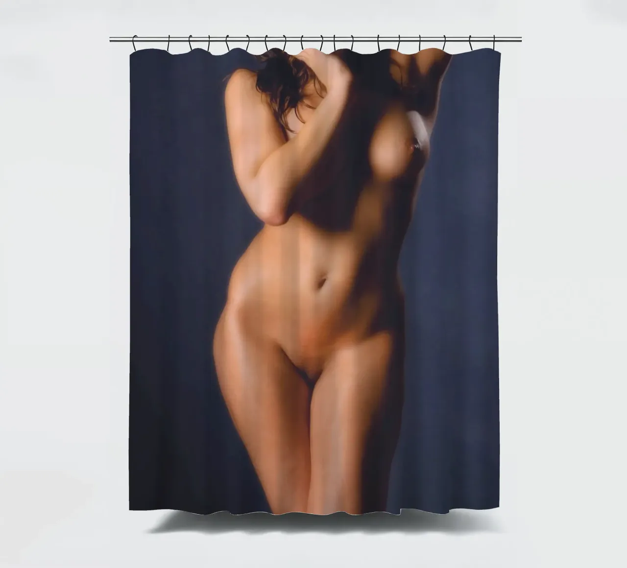 Adele-X Duschvorhang von Dave Hare Photography