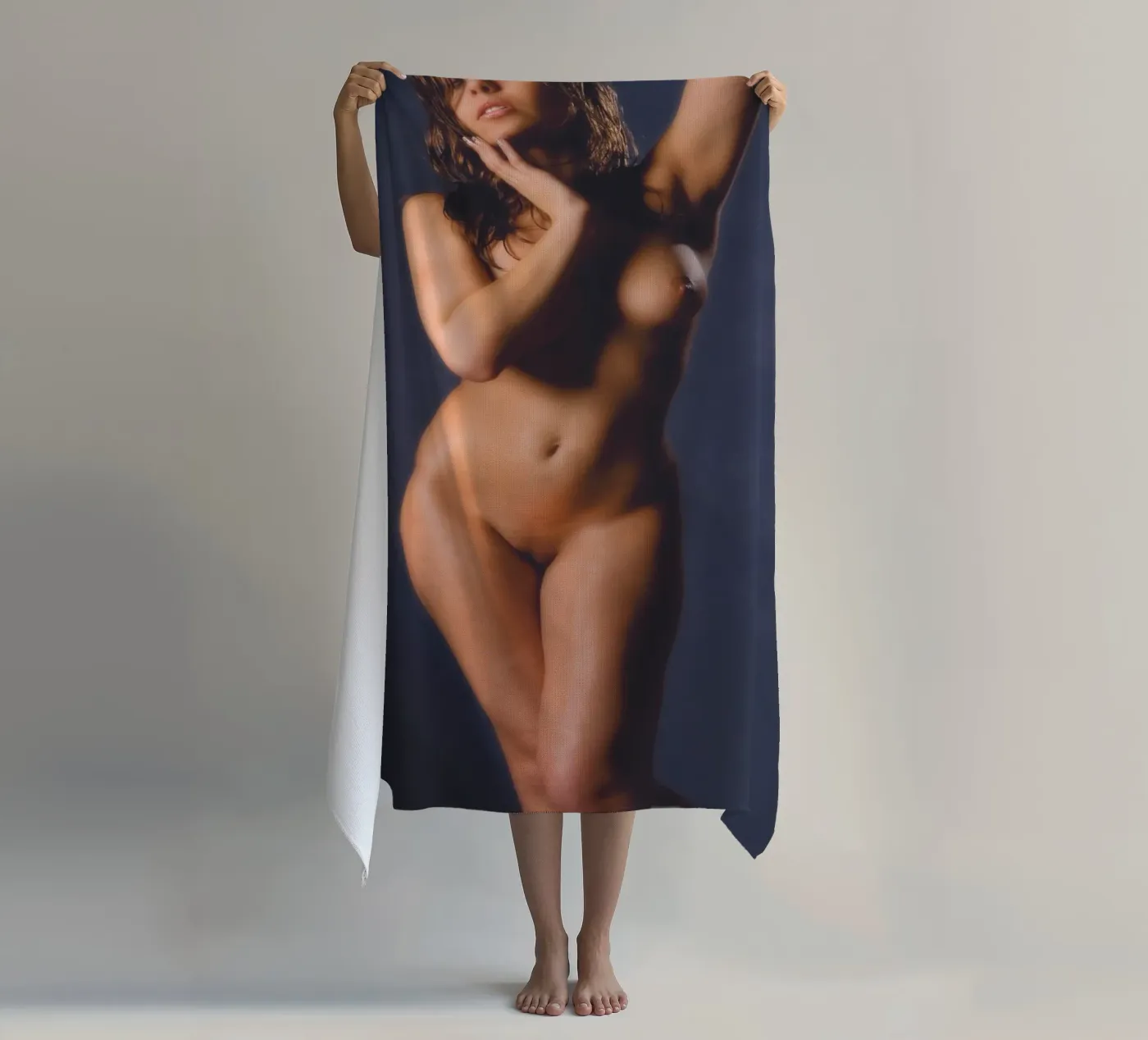 Adele-X strandhanddoek van Dave Hare Photography