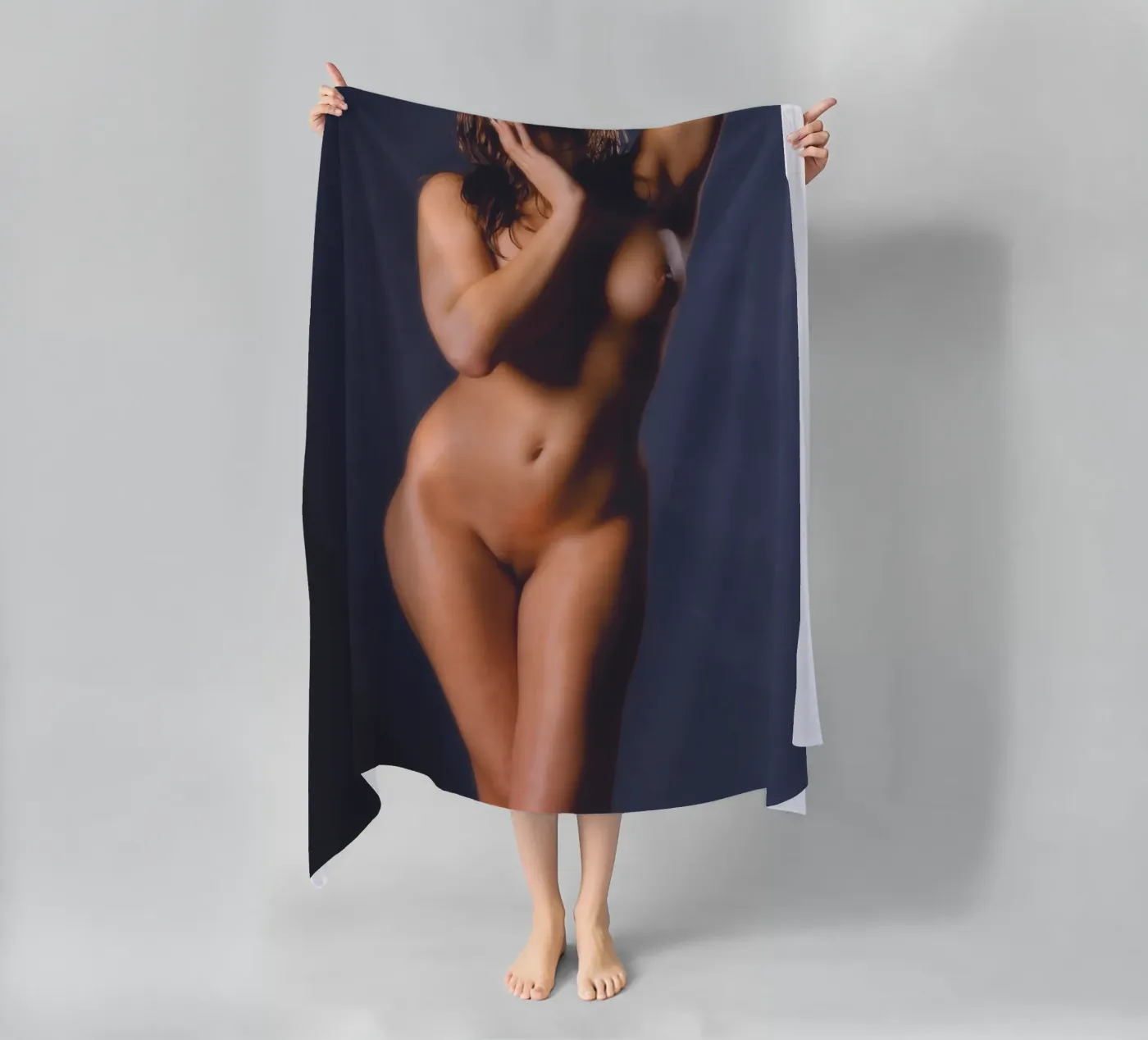 Adele-X strandhanddoek van Dave Hare Photography