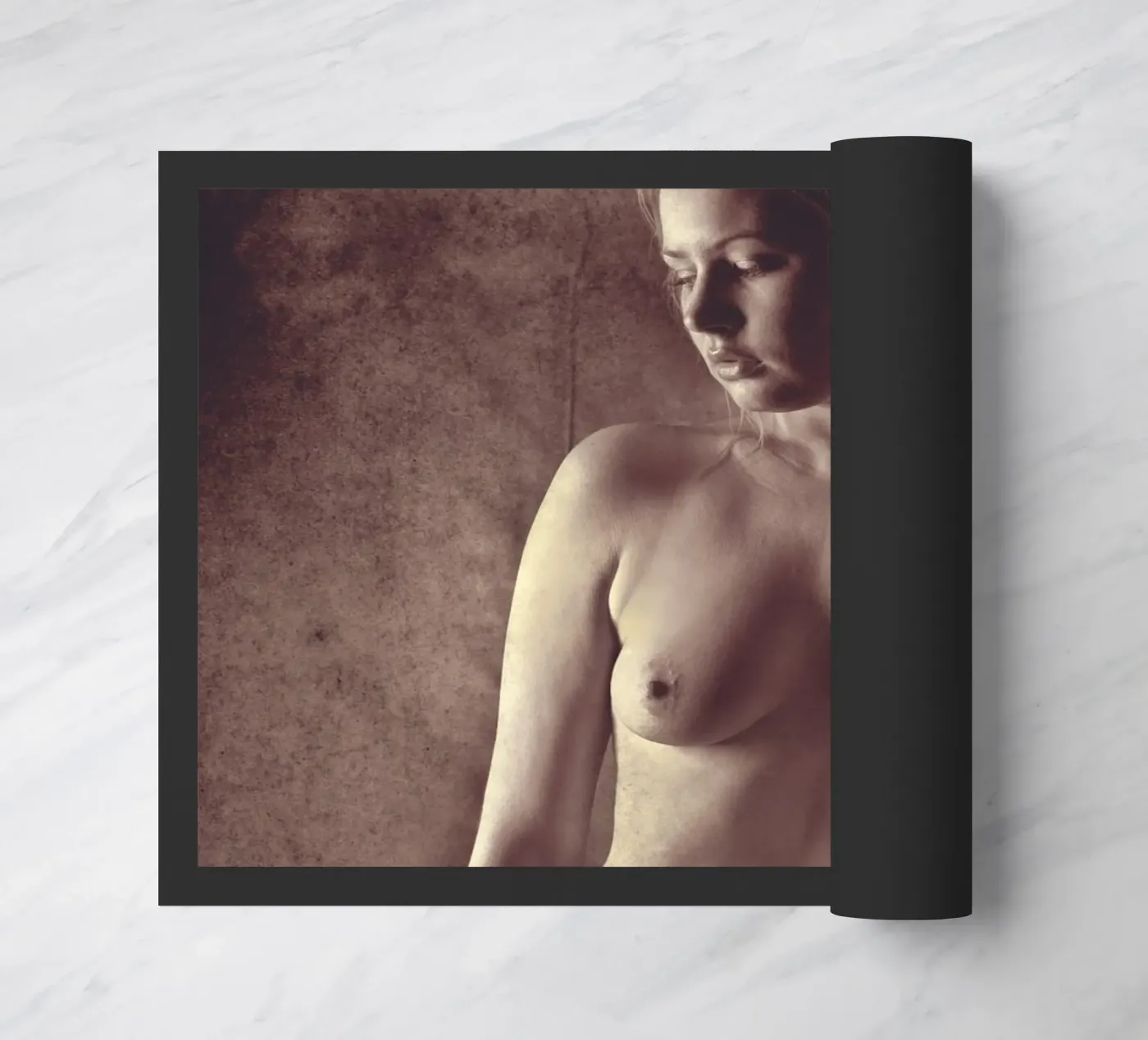 Amber Nude zerbino da Dave Hare Photography