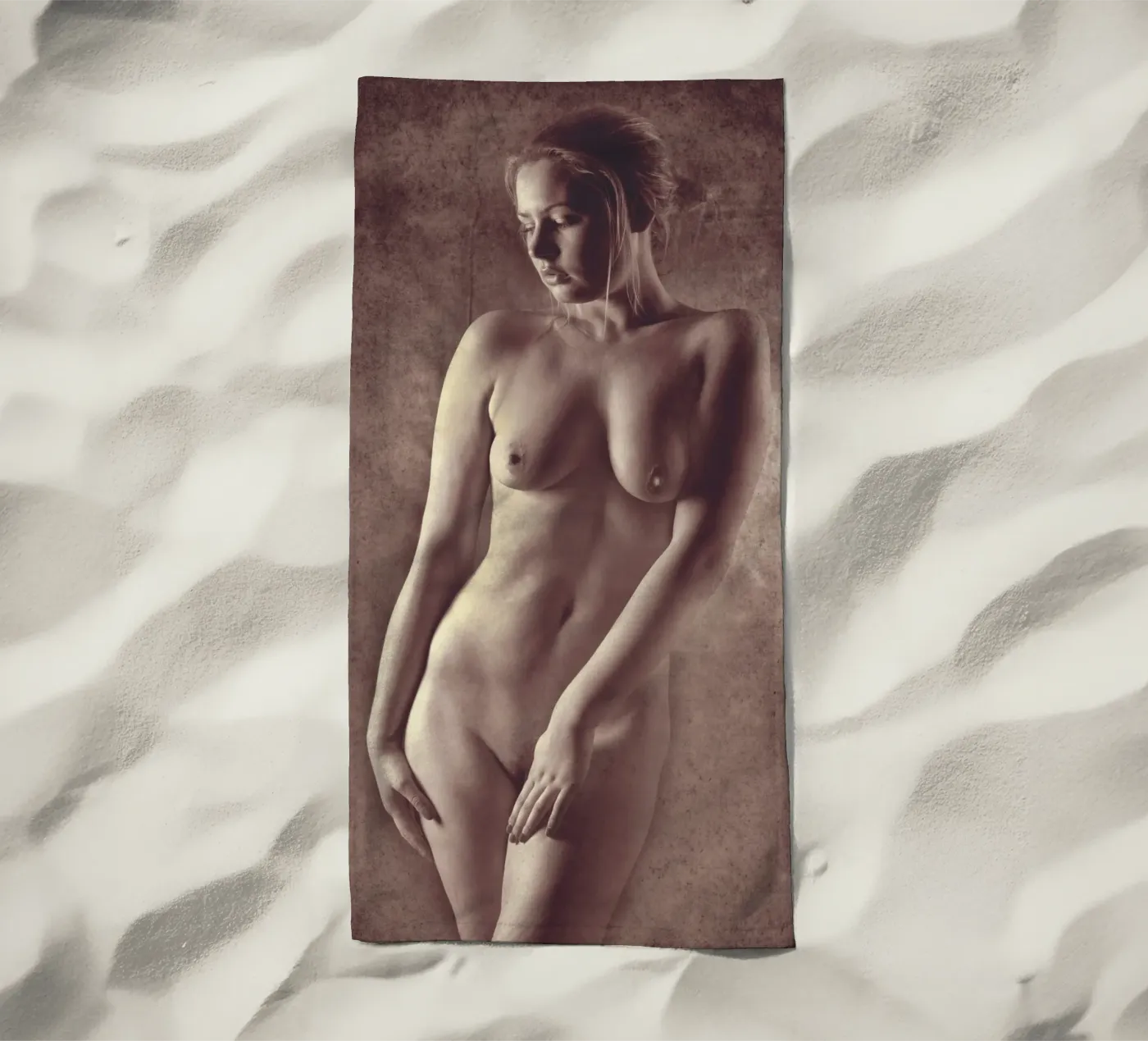 Amber Nude telo mare da Dave Hare Photography