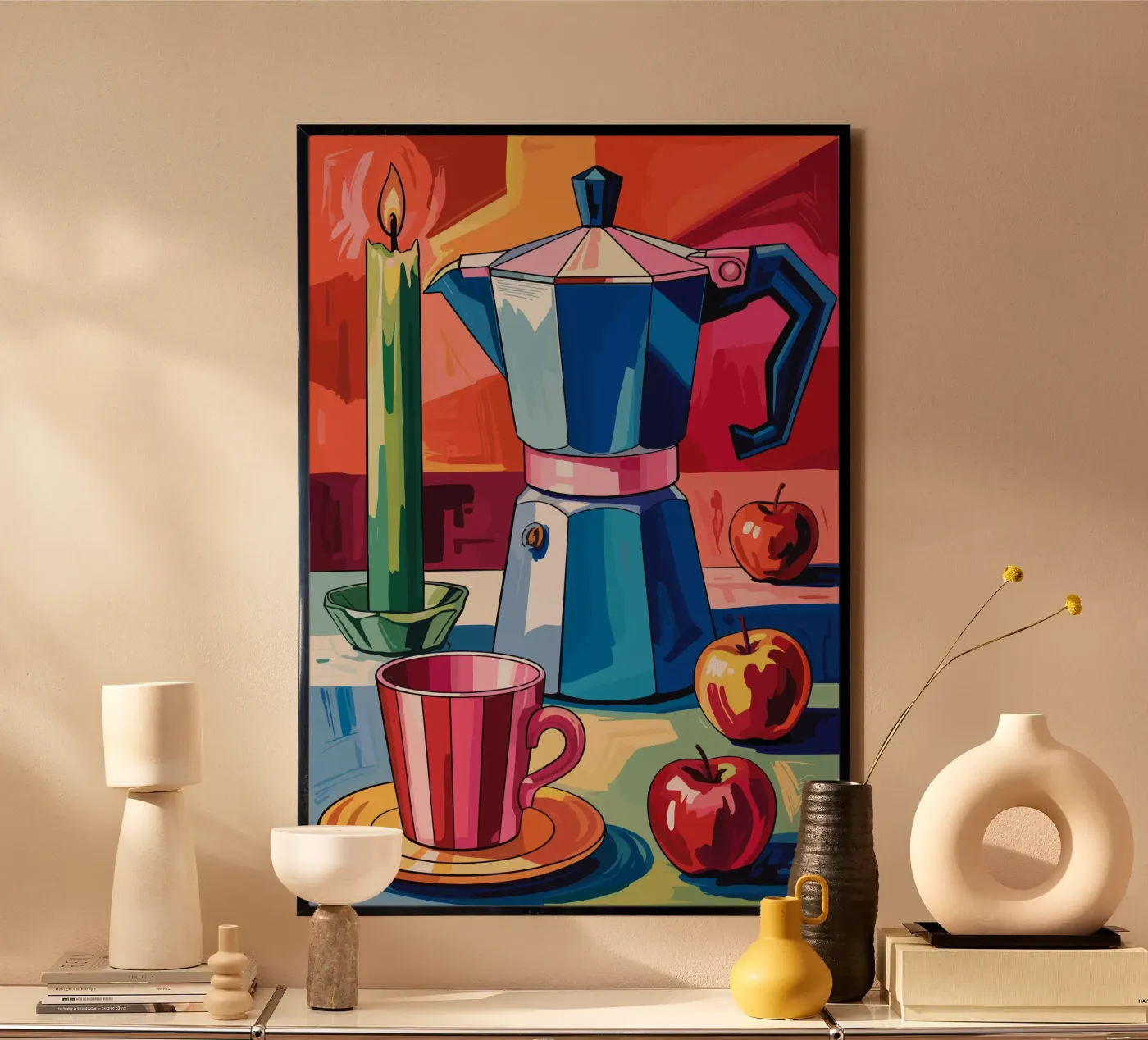 Bialetti e clementine poster da KellyAnna