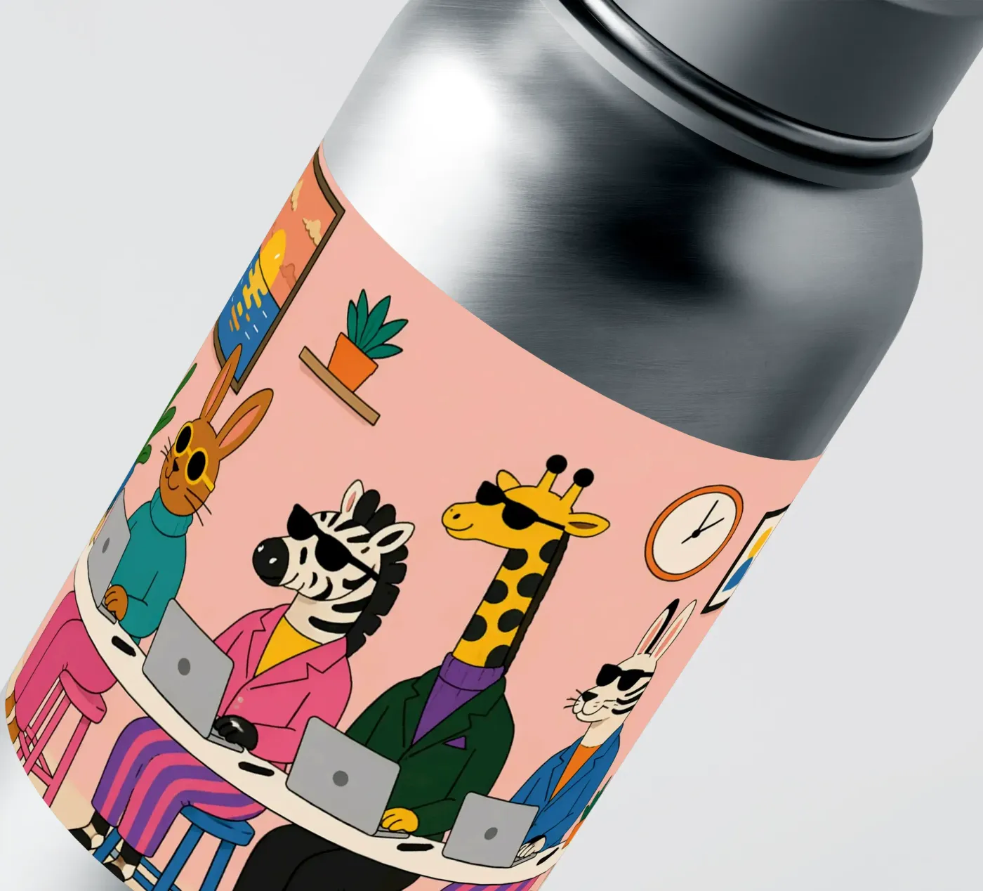 Worker sticker by Liberta Studio