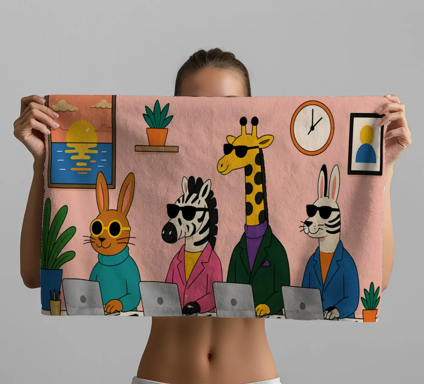 Worker towel by Liberta Studio