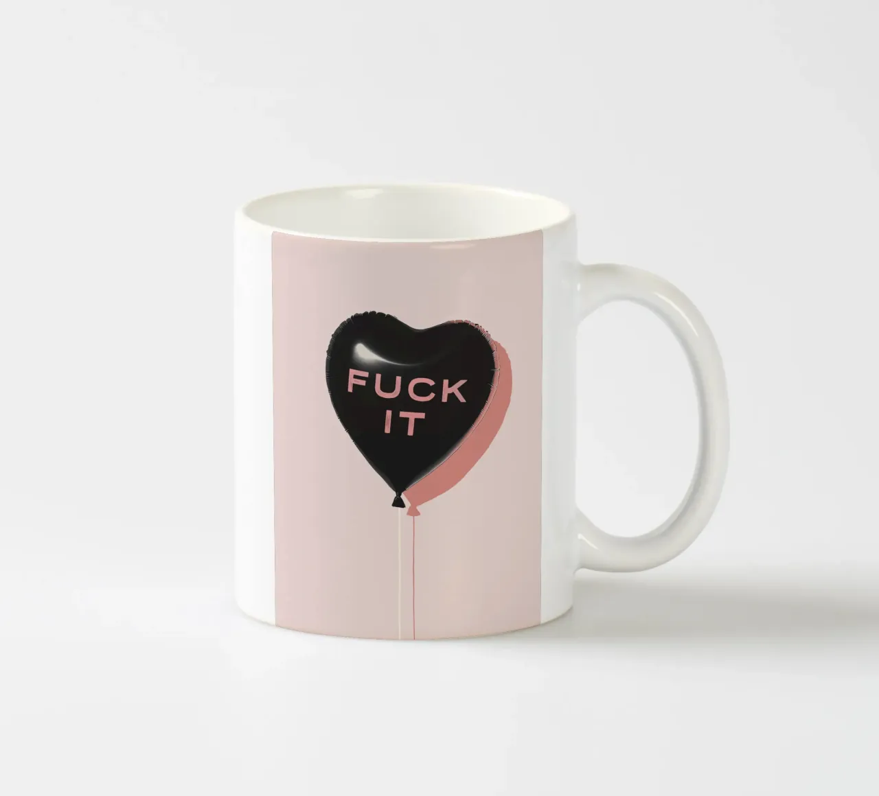 f**k it tazza in ceramica da STUDIO LEEMO