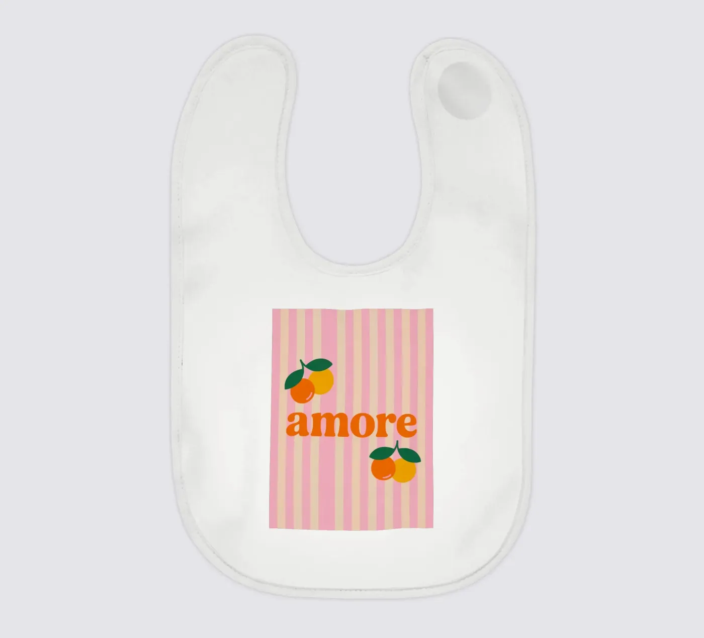 AMORE - Orange bavaglino da Liberta Studio