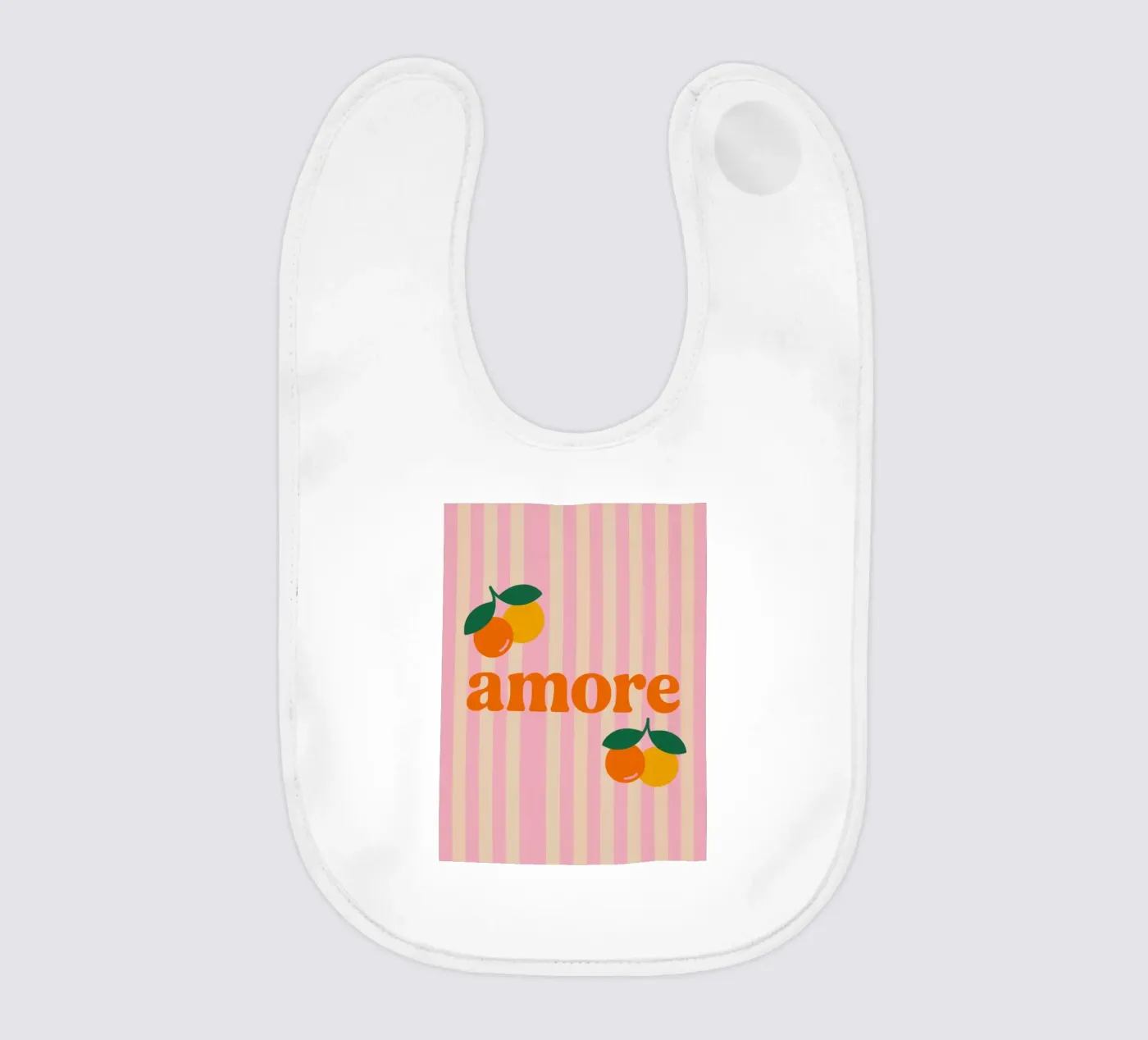 AMORE - Orange bavaglino da Liberta Studio