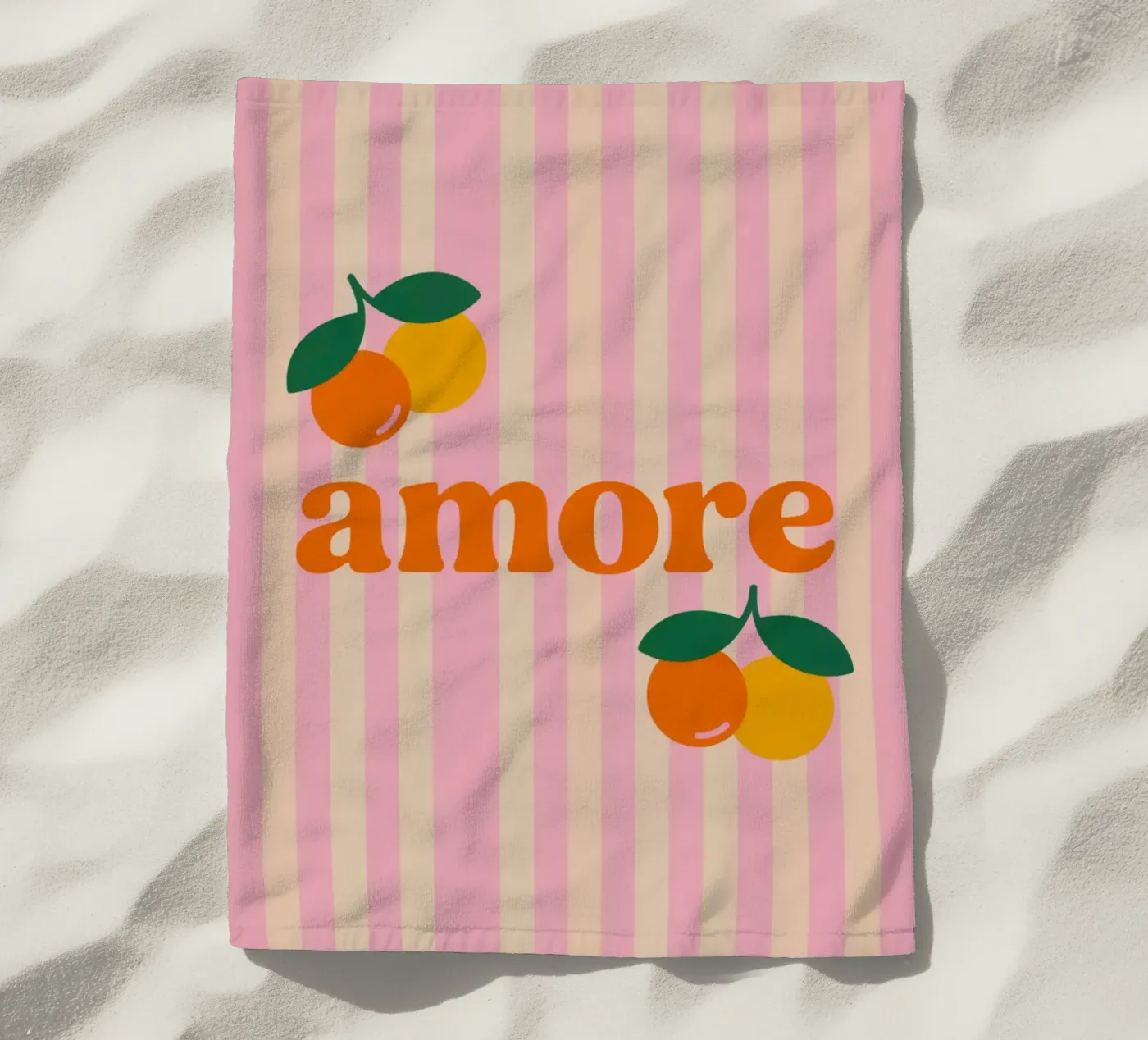 AMORE - Orange telo mare da Liberta Studio