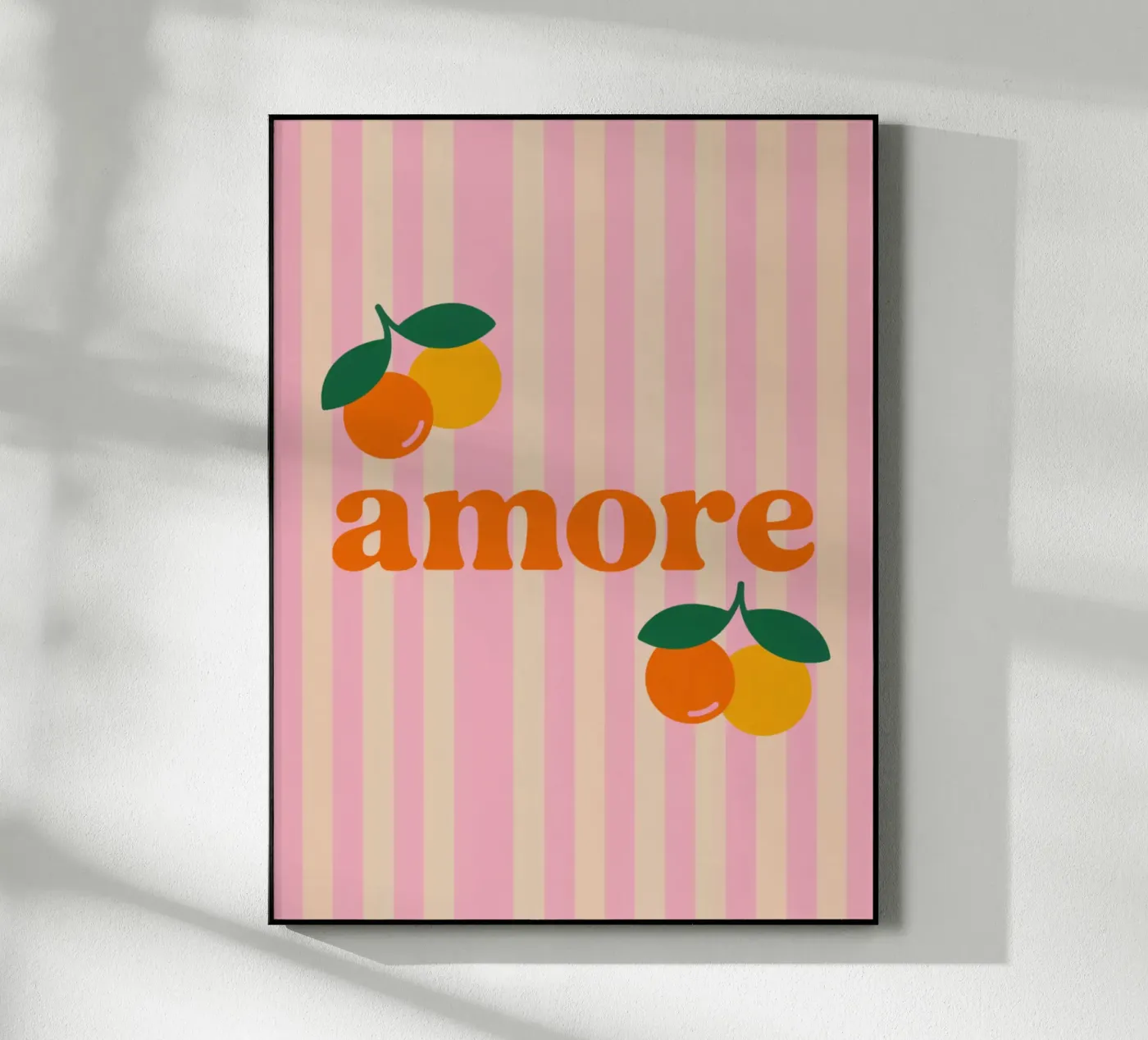 AMORE - Orange plexiglass da Liberta Studio