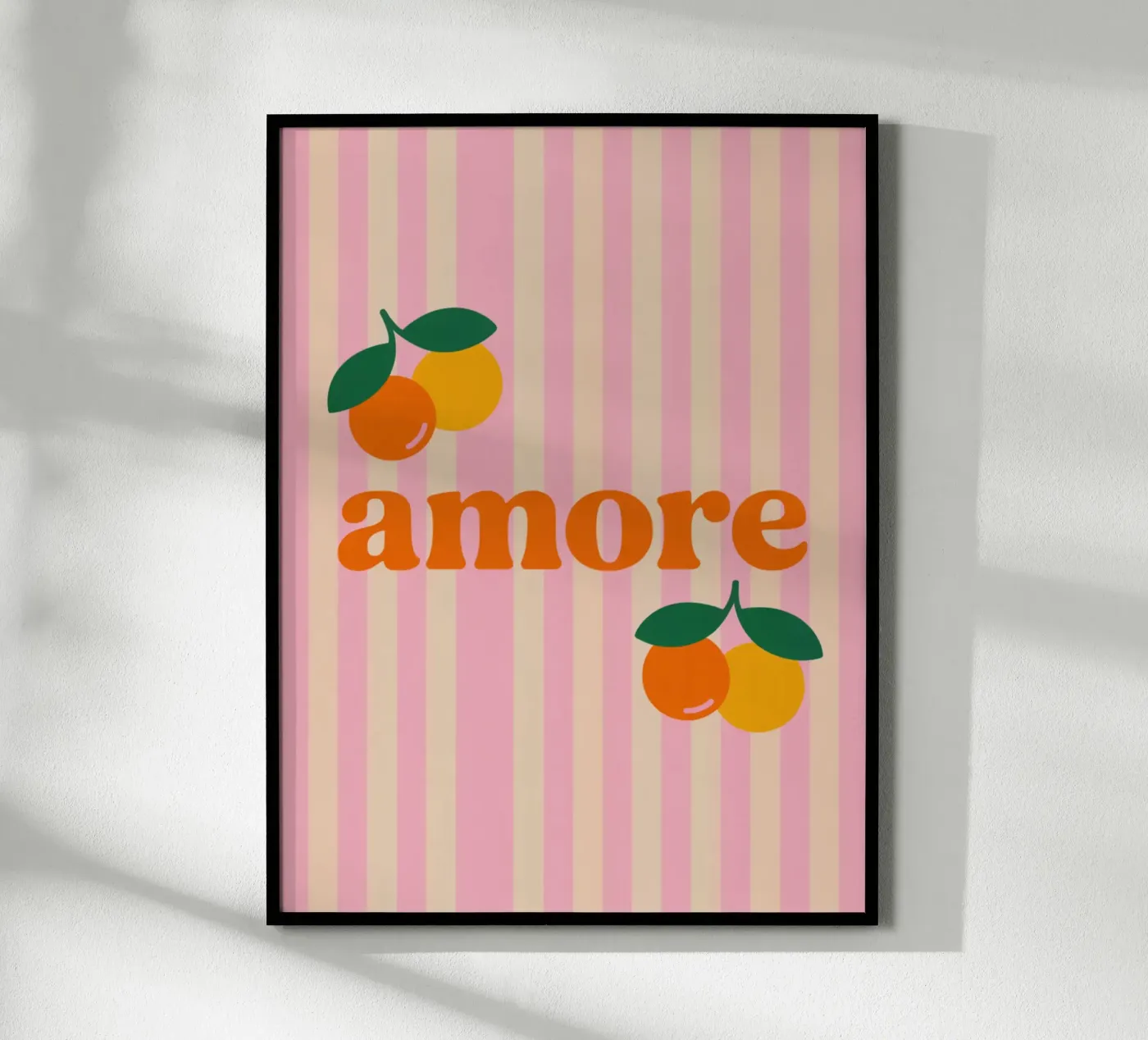 AMORE - Orange poster da Liberta Studio