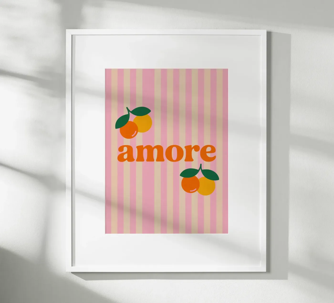 AMORE - Orange poster da Liberta Studio