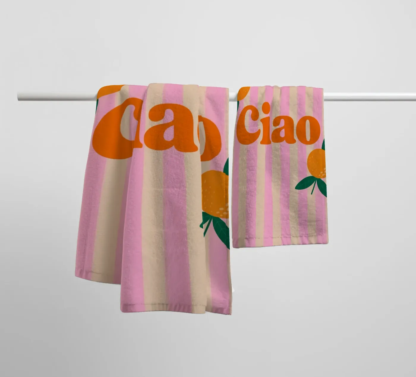 Hello towel by Liberta Studio