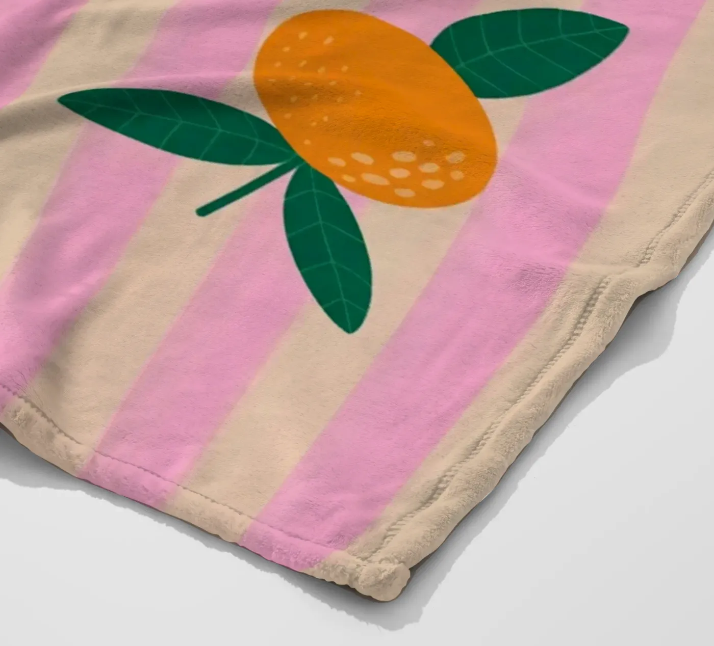 Hello fleece blanket by Liberta Studio