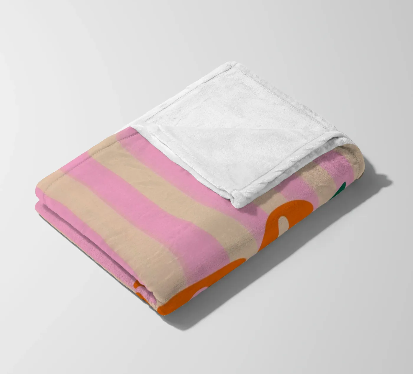 Hello fleece blanket by Liberta Studio
