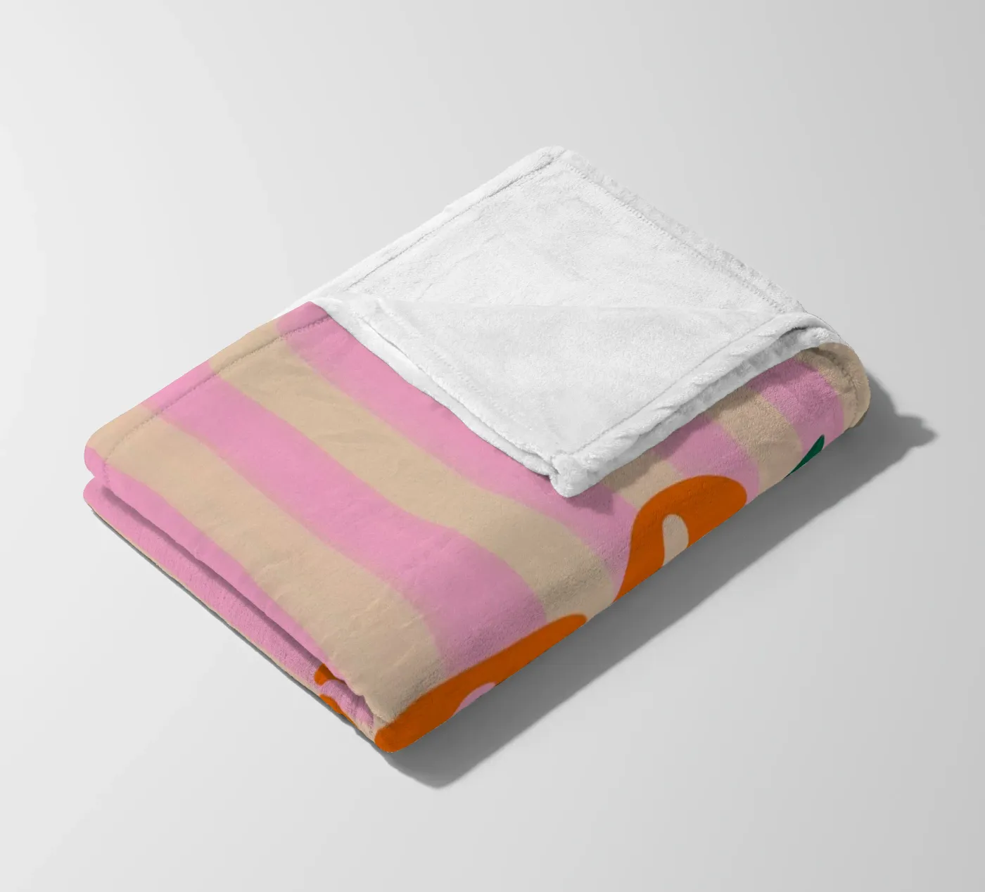 Hello fleece blanket by Liberta Studio